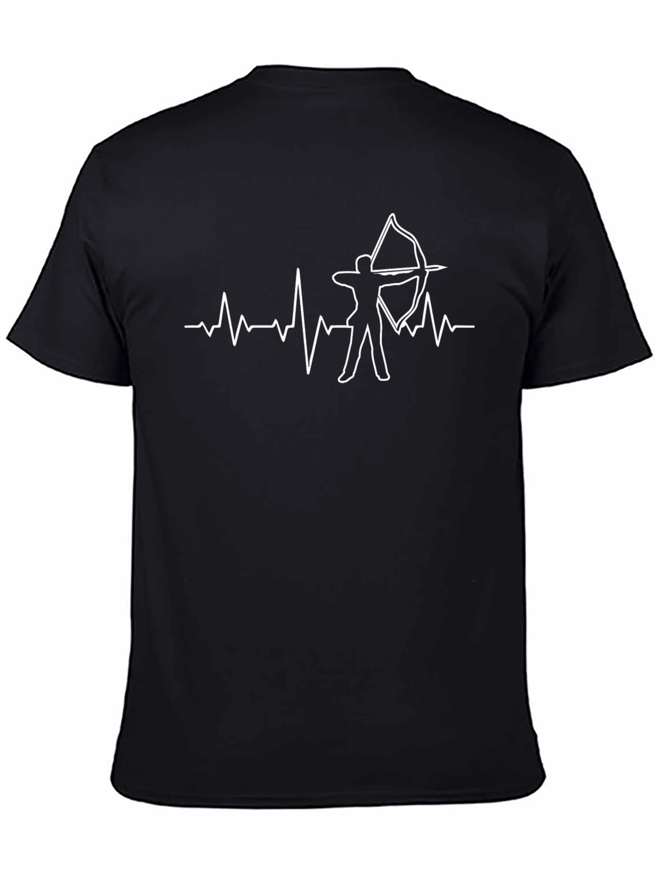 Archery Heartbeat T-Shirt - Bow Hunter Tee