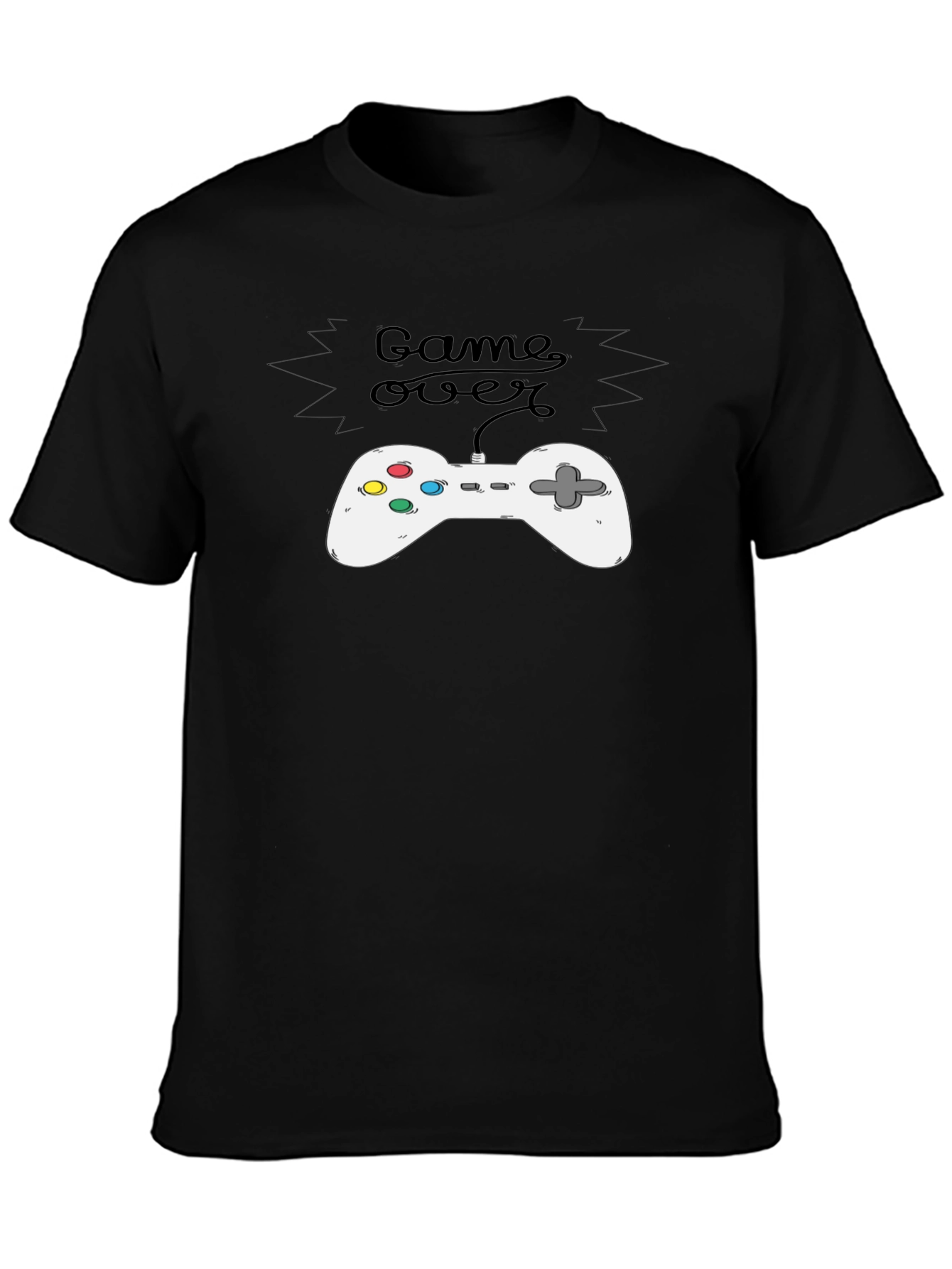 Game Over Controller T-Shirt - Gamer Tee