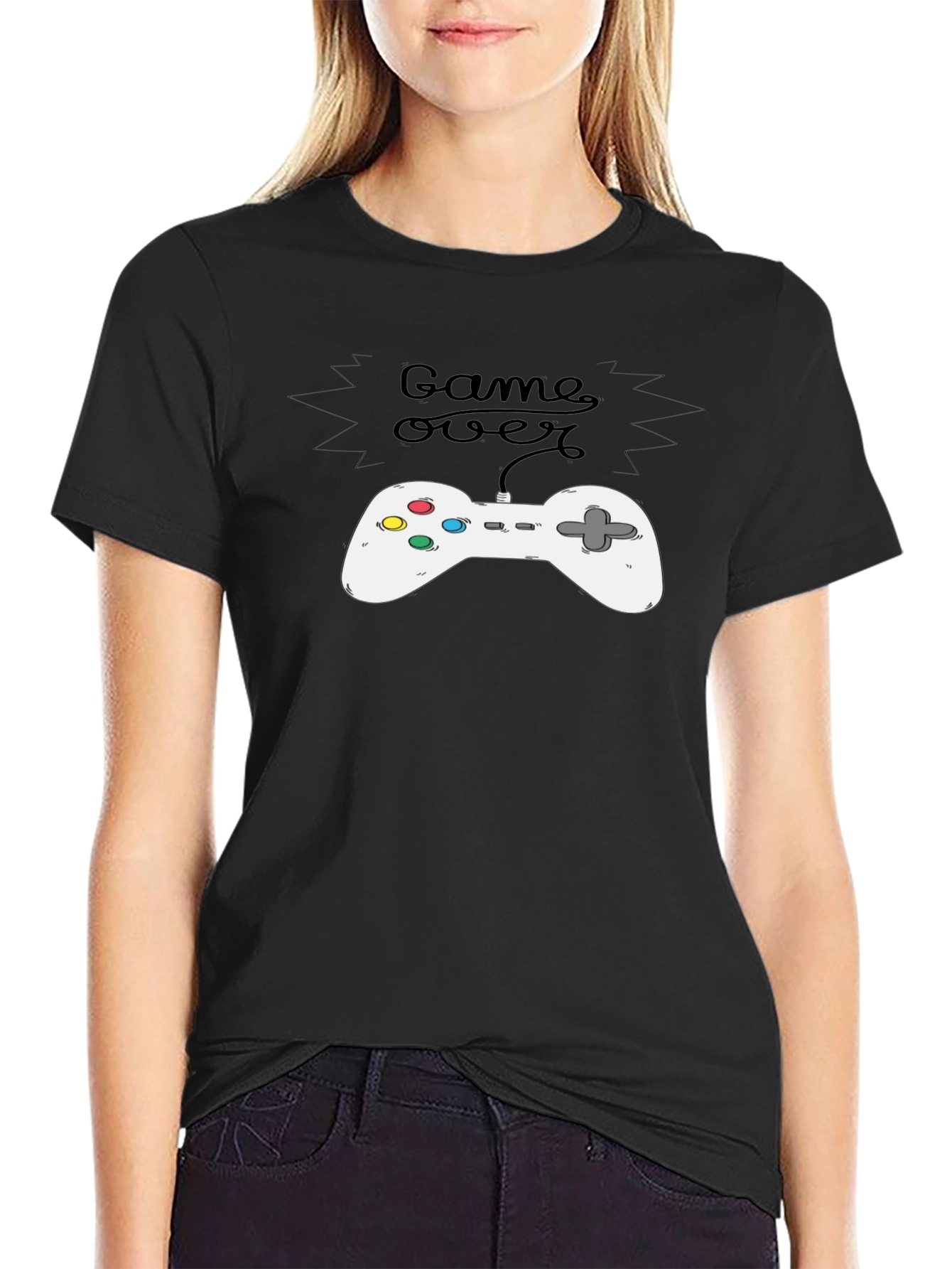 Game Over Controller T-Shirt - Gamer Tee