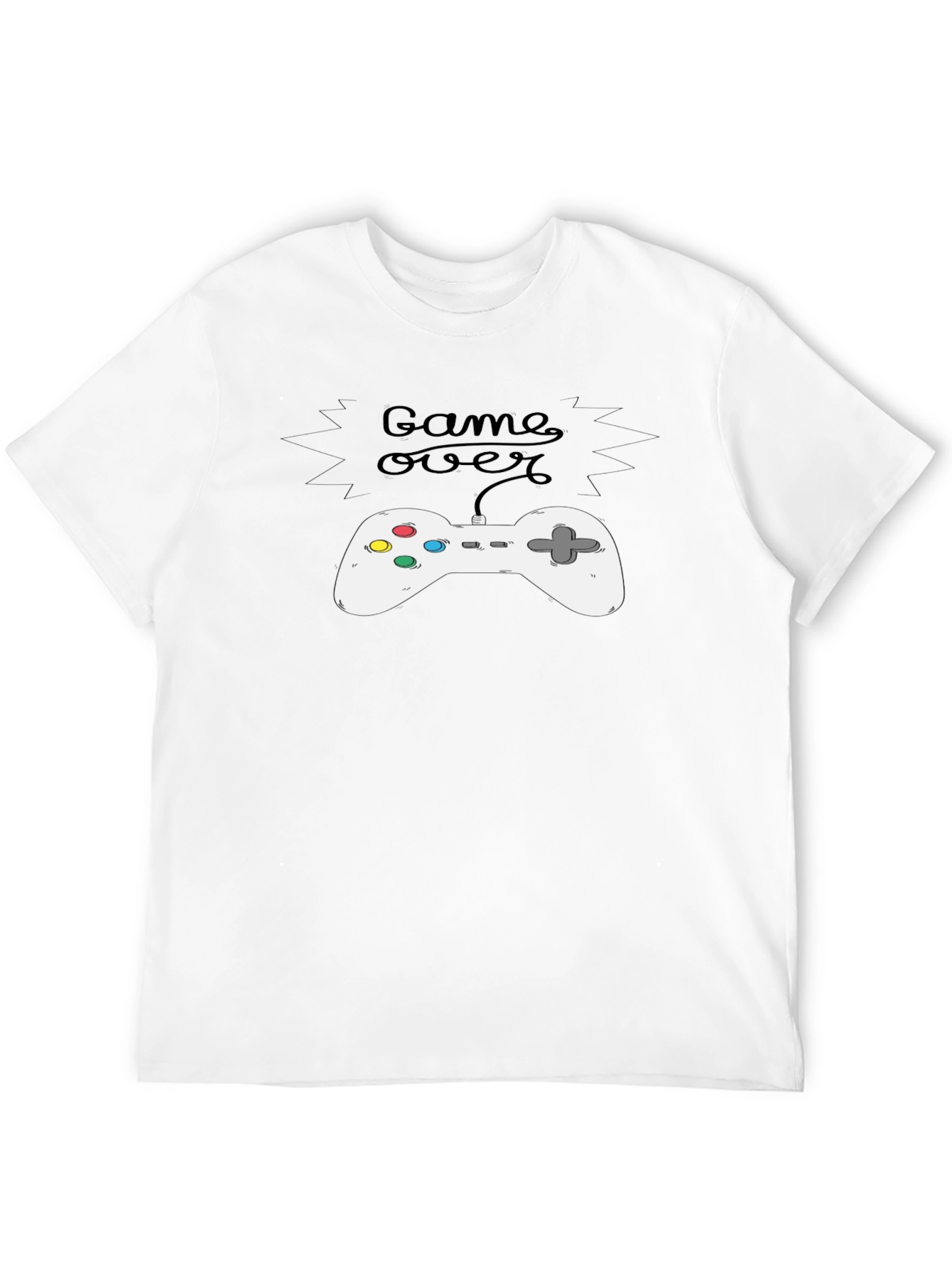 Game Over Controller T-Shirt - Gamer Tee