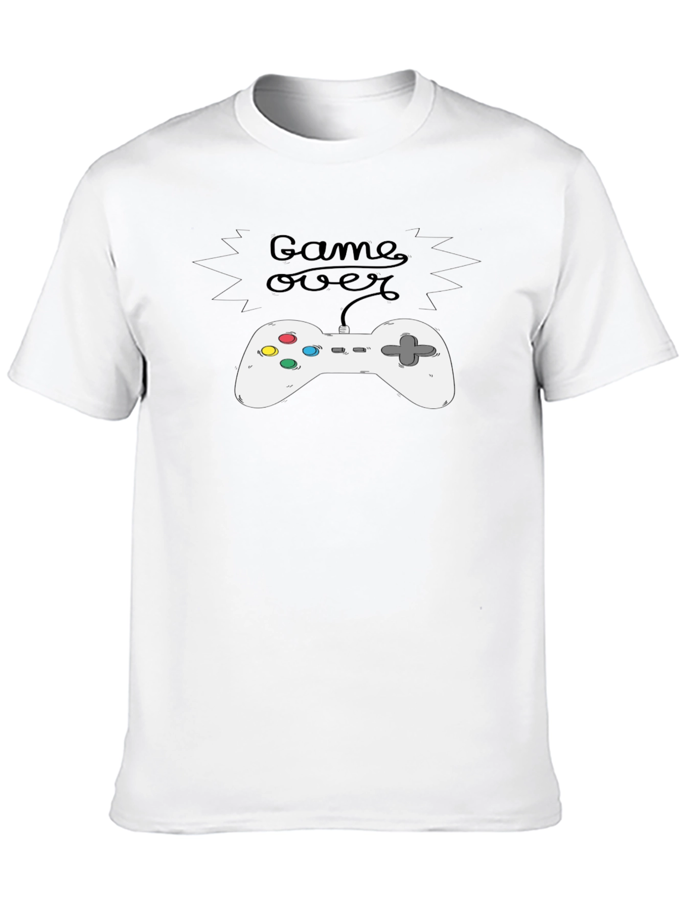 Game Over Controller T-Shirt - Gamer Tee