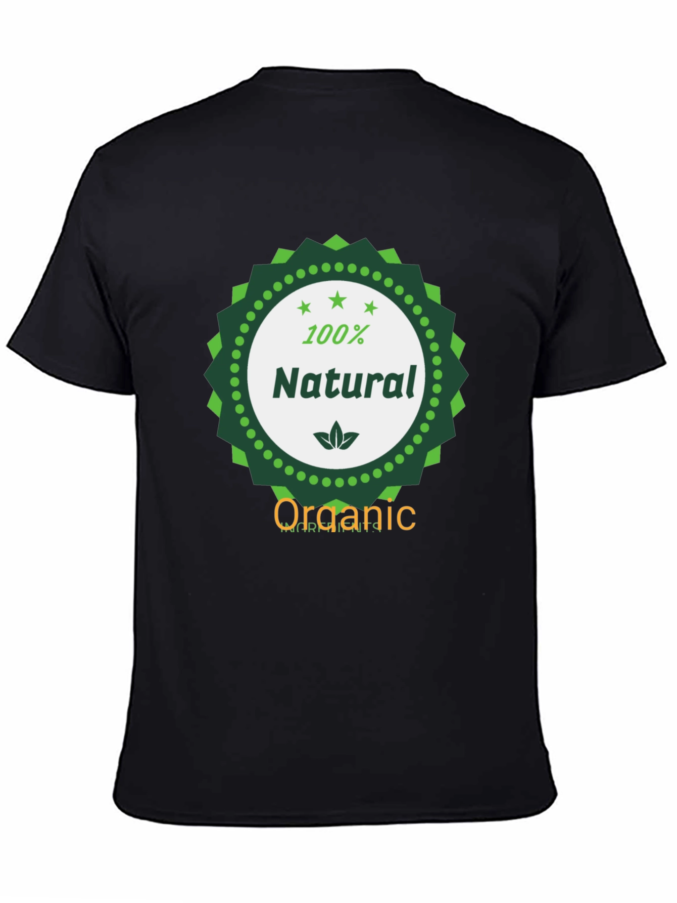 100% Natural Organic Graphic Tee