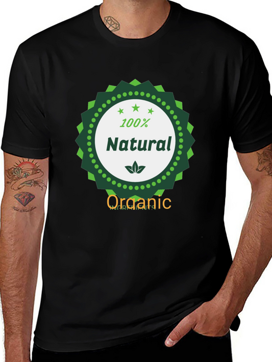100% Natural Organic Graphic Tee