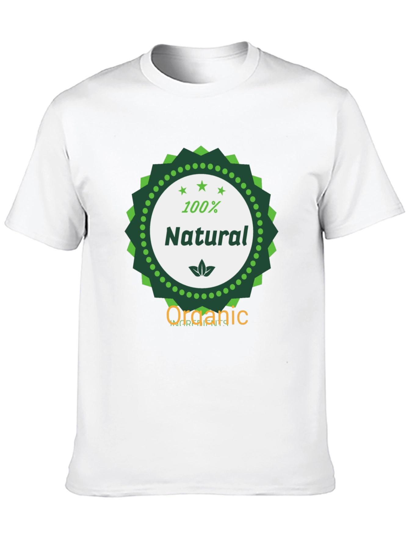 100% Natural Organic Graphic Tee