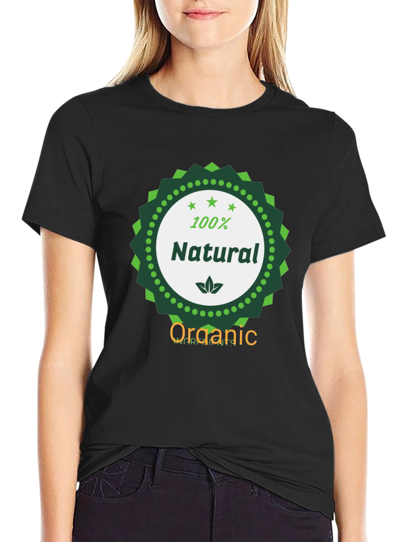 100% Natural Organic Graphic Tee