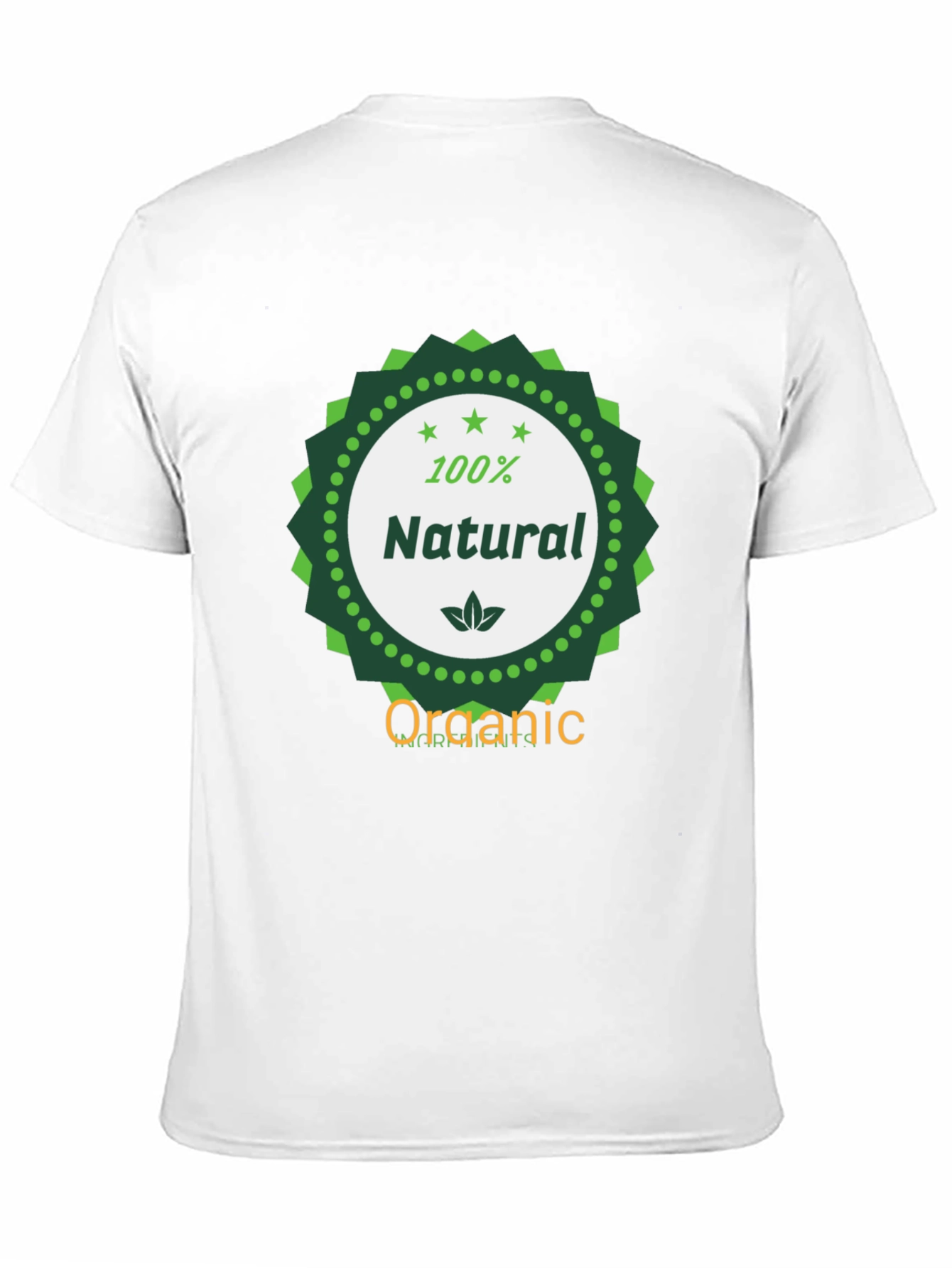 100% Natural Organic Graphic Tee