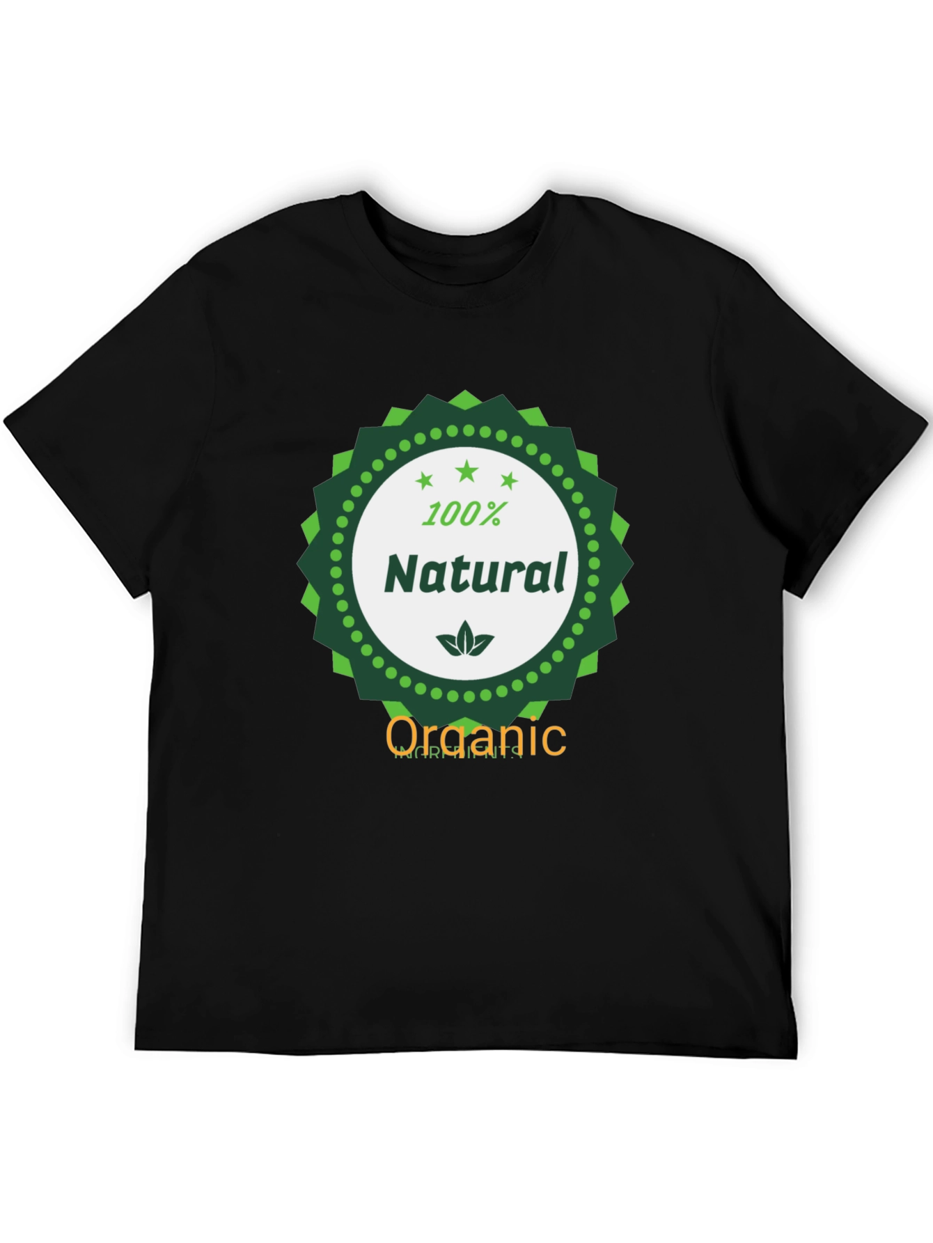 100% Natural Organic Graphic Tee