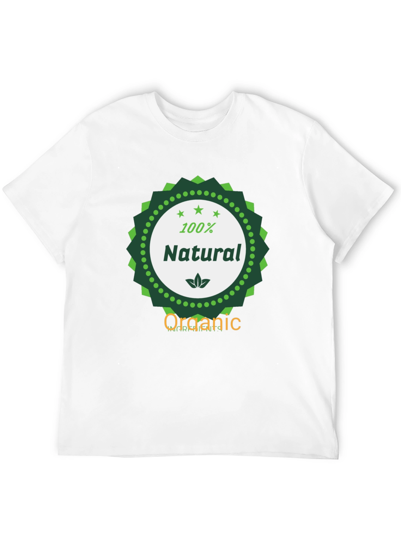 100% Natural Organic Graphic Tee