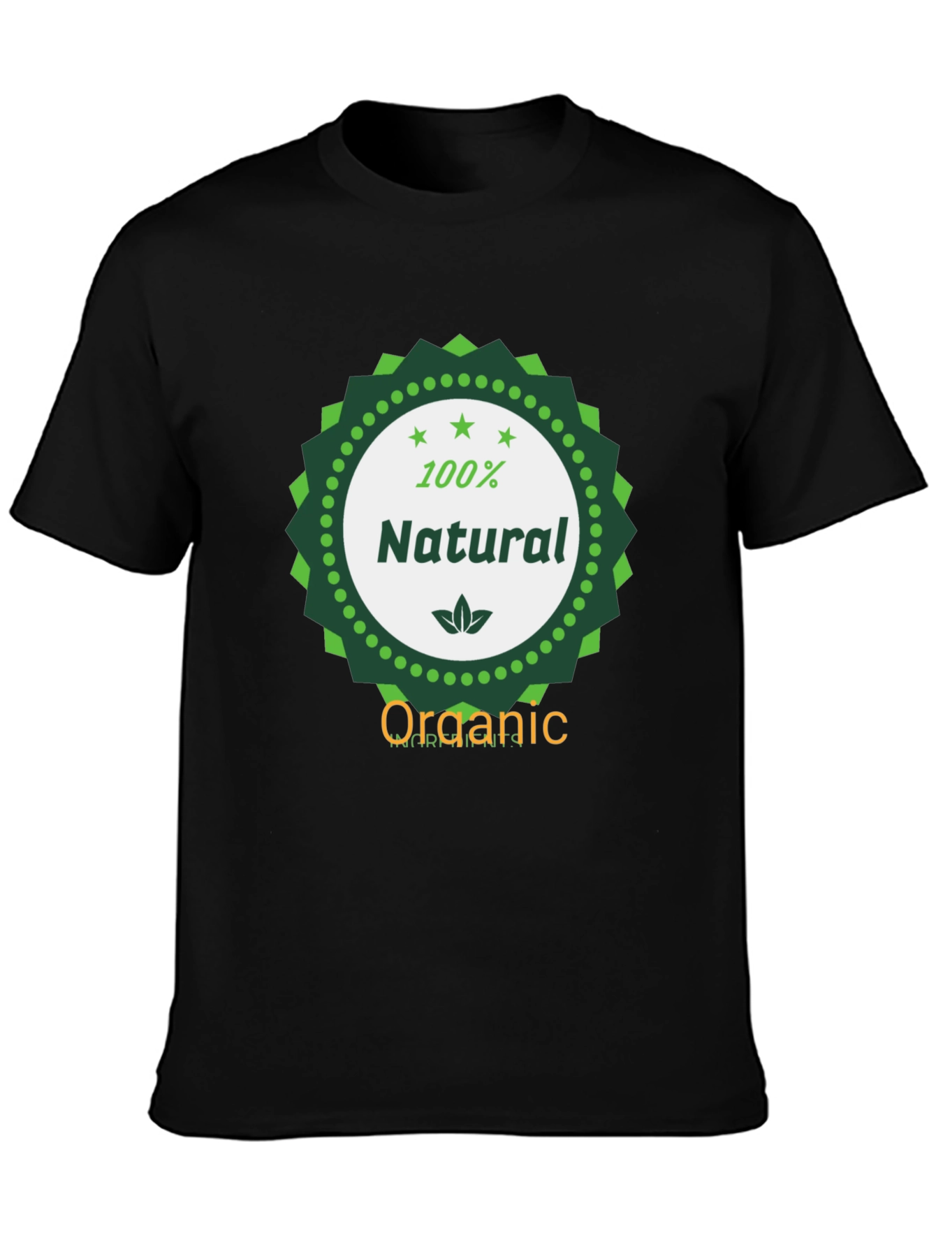100% Natural Organic Graphic Tee