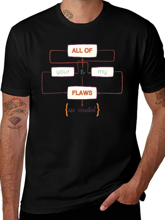 All of Your & My Flaws Definition T-Shirt