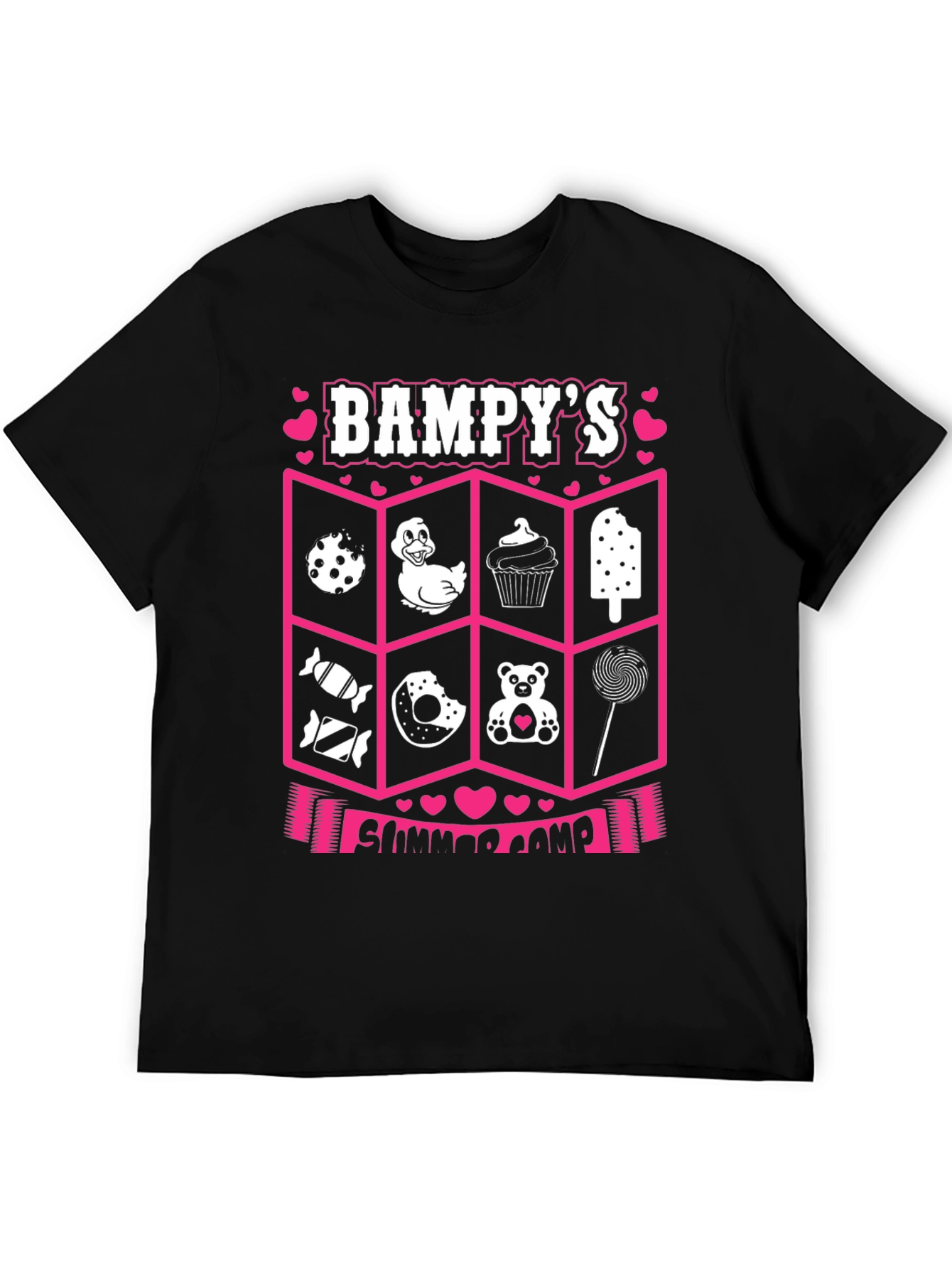 Bampys Summer Camp T-Shirt: Fun Graphic Print