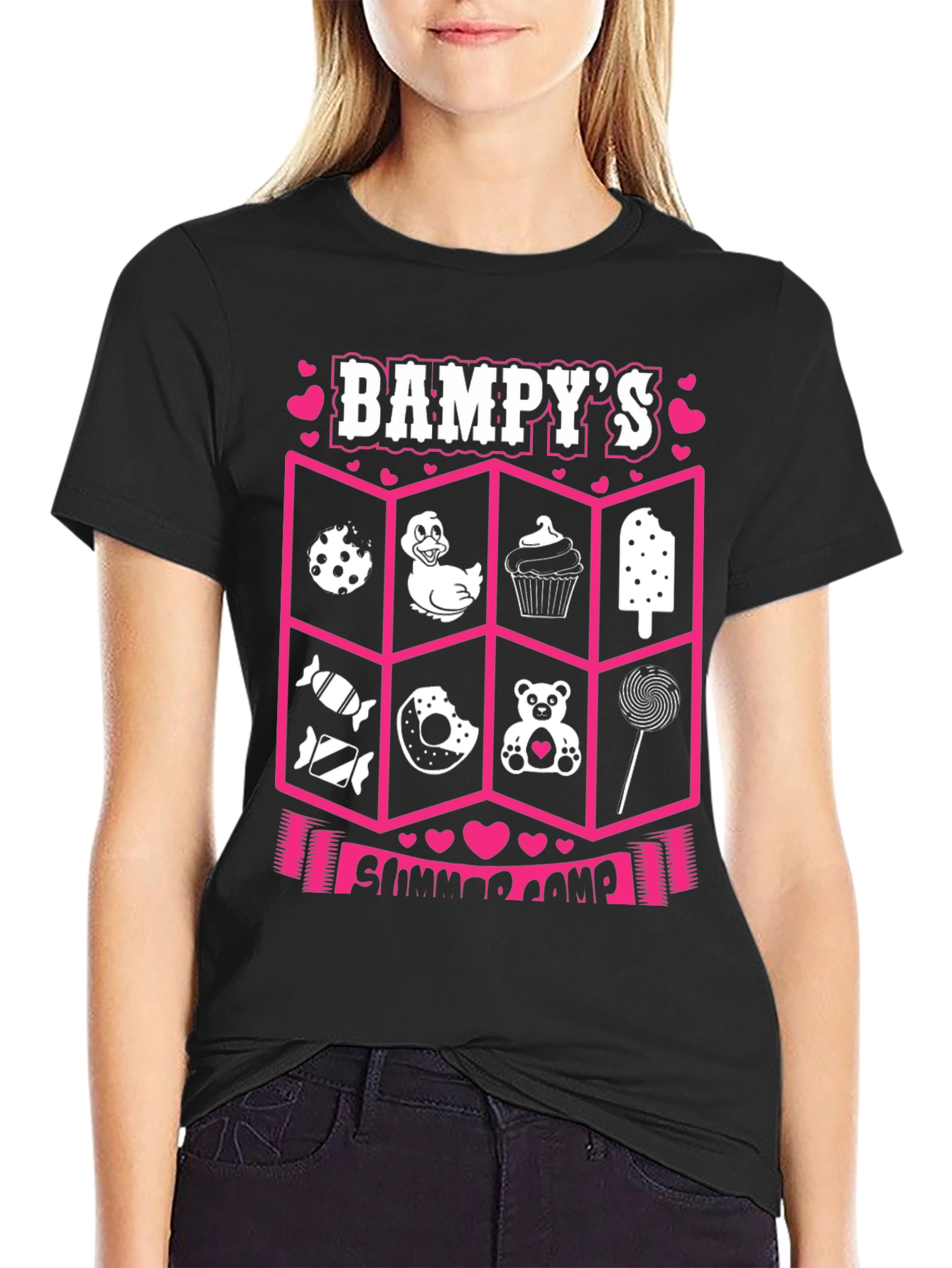 Bampys Summer Camp T-Shirt: Fun Graphic Print