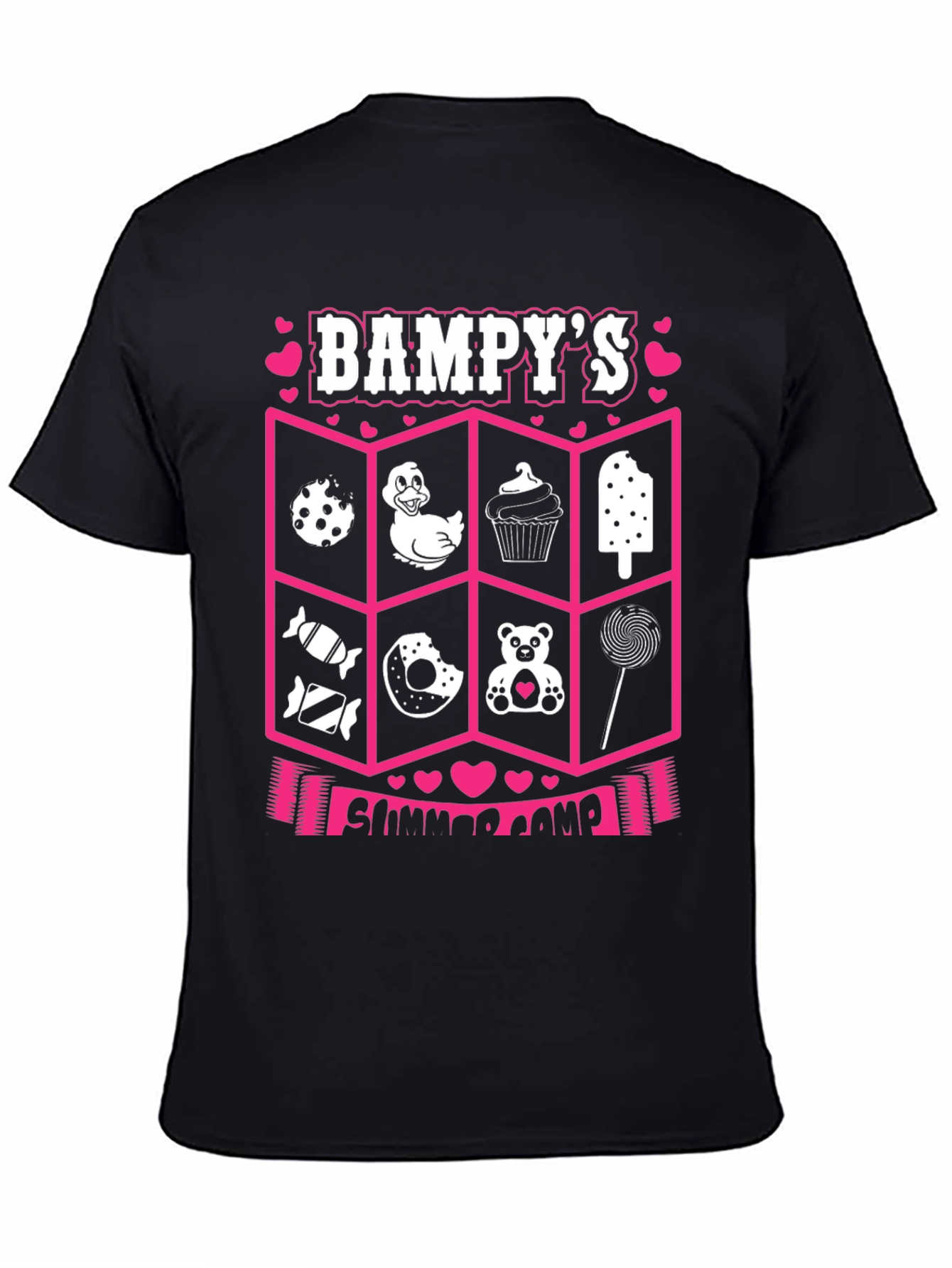 Bampys Summer Camp T-Shirt: Fun Graphic Print