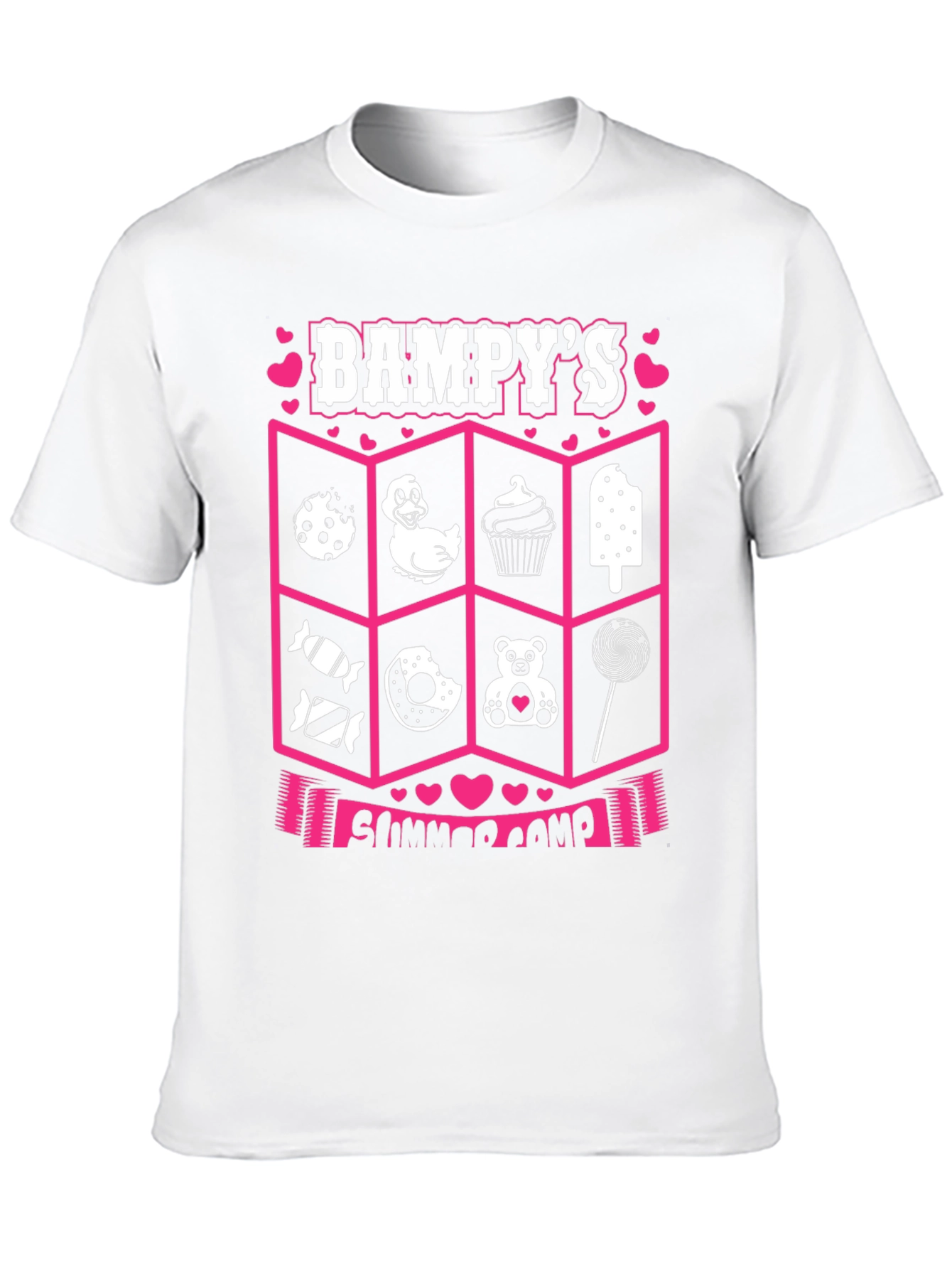Bampys Summer Camp T-Shirt: Fun Graphic Print