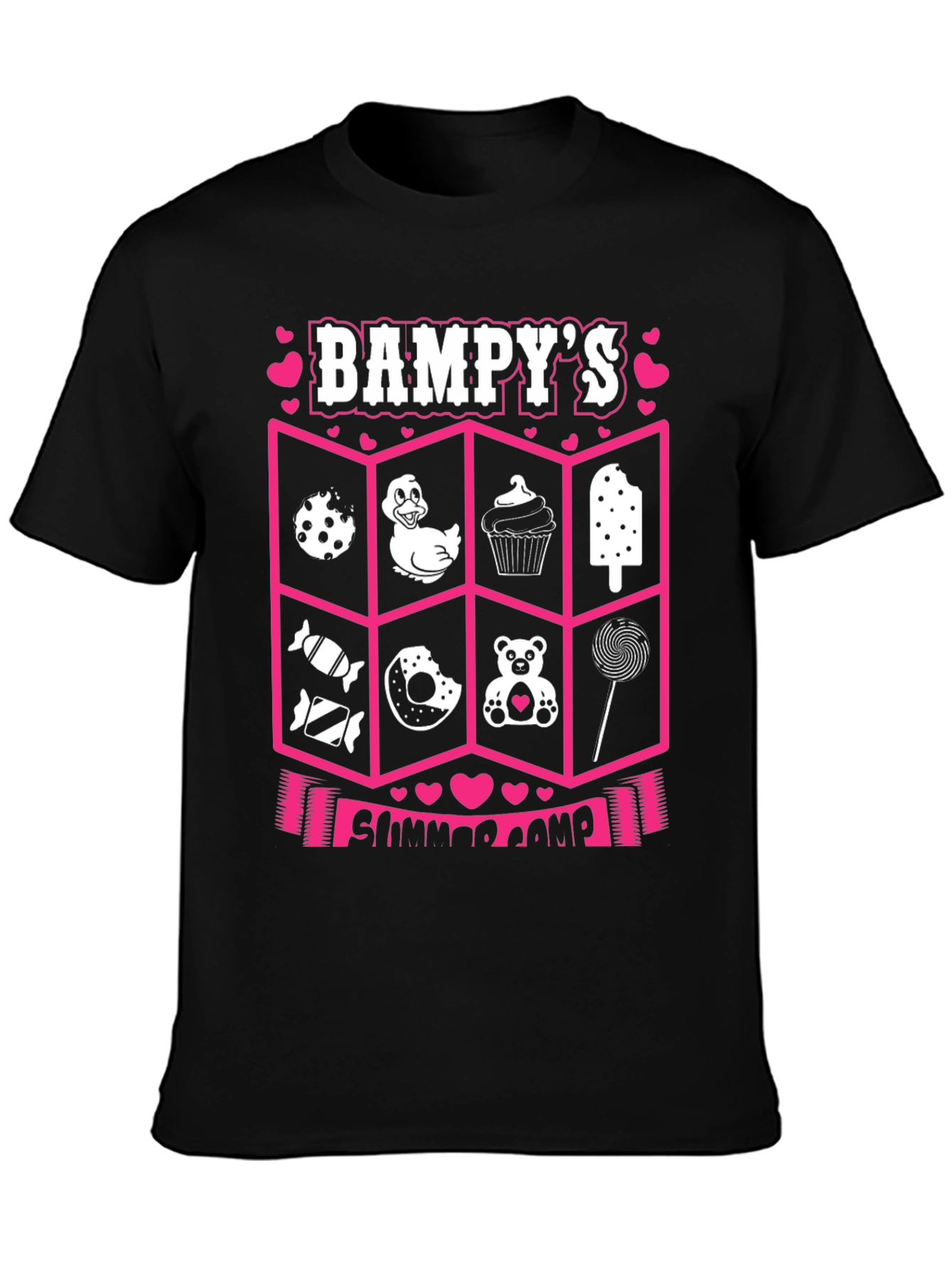 Bampys Summer Camp T-Shirt: Fun Graphic Print