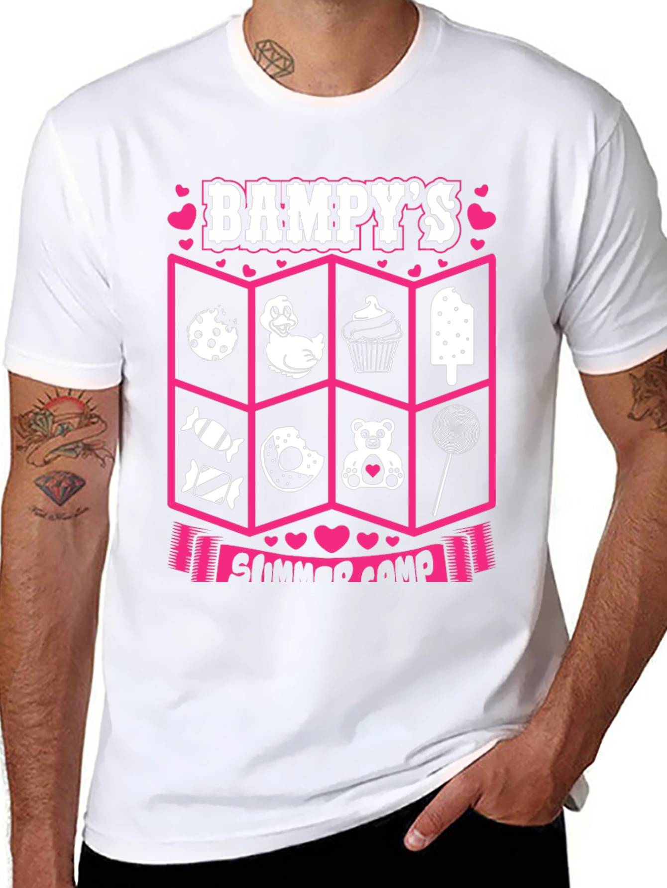 Bampys Summer Camp T-Shirt: Fun Graphic Print