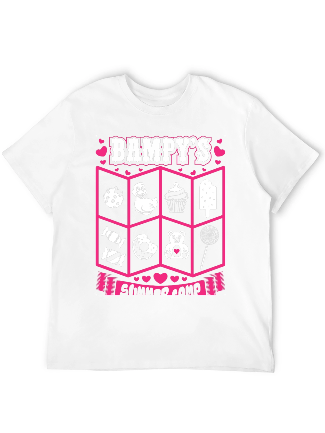 Bampys Summer Camp T-Shirt: Fun Graphic Print