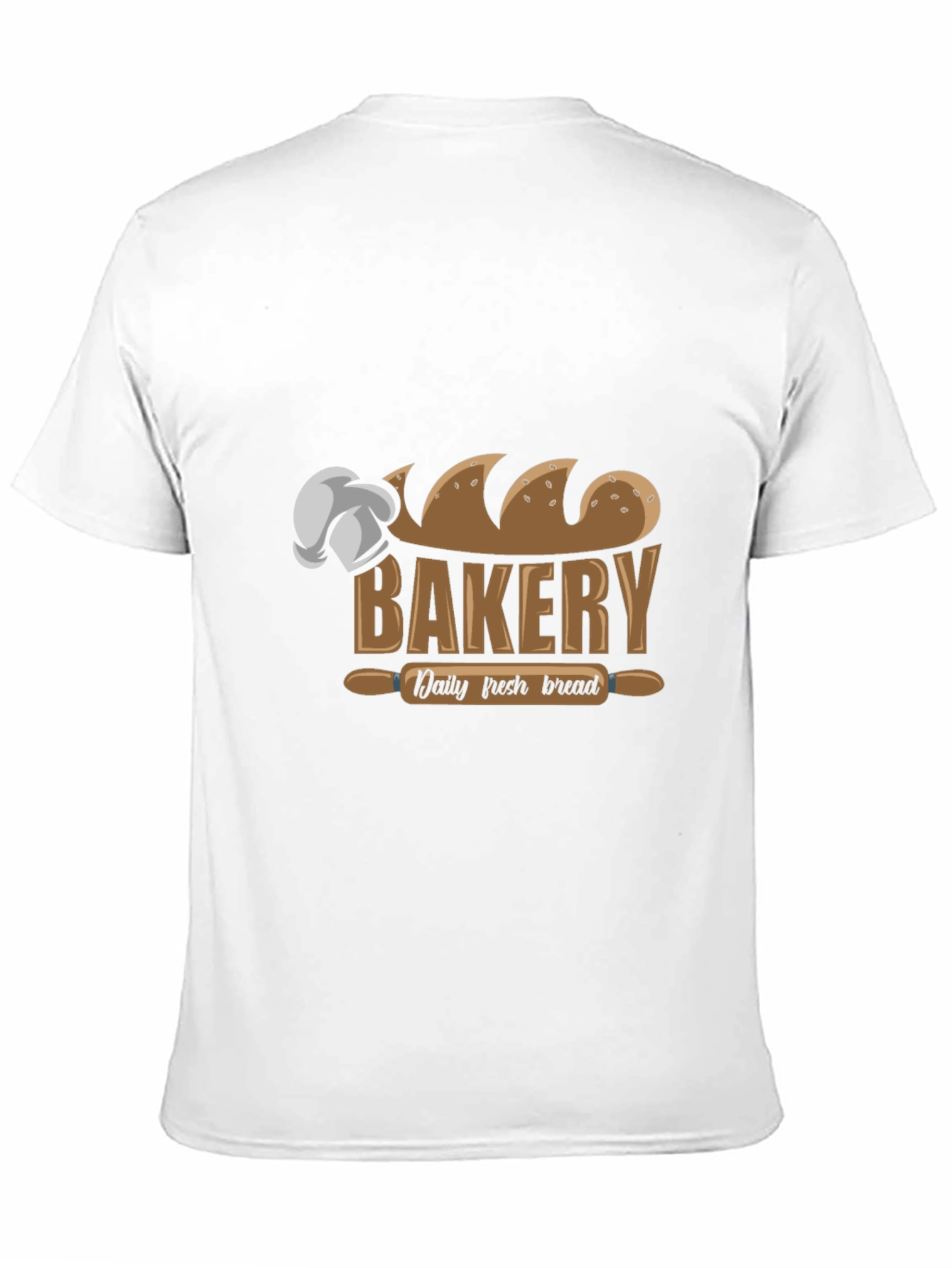 Bakery Daily Fresh Bread Black T-Shirt