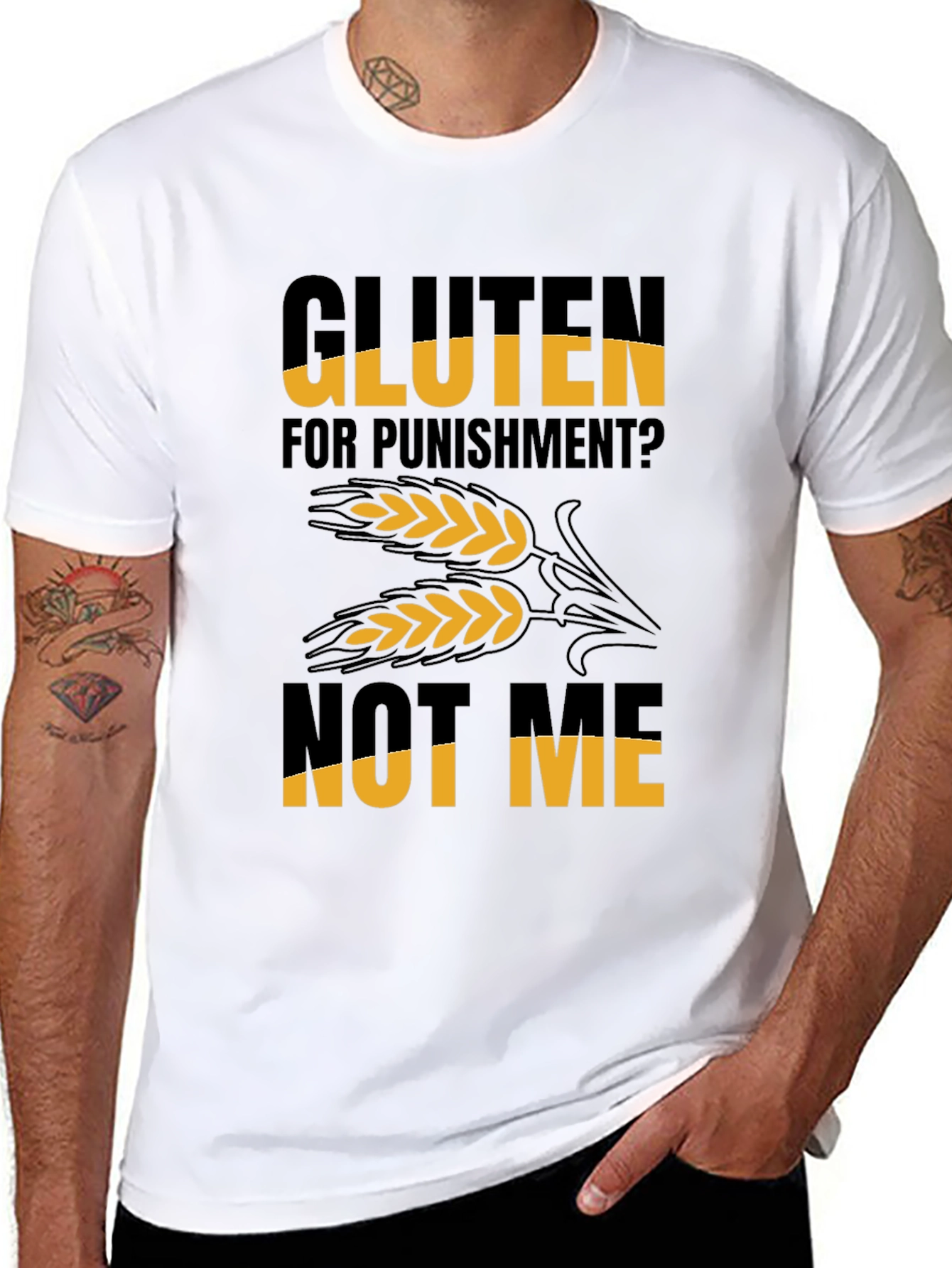 Gluten Free T-Shirt - Not Me!