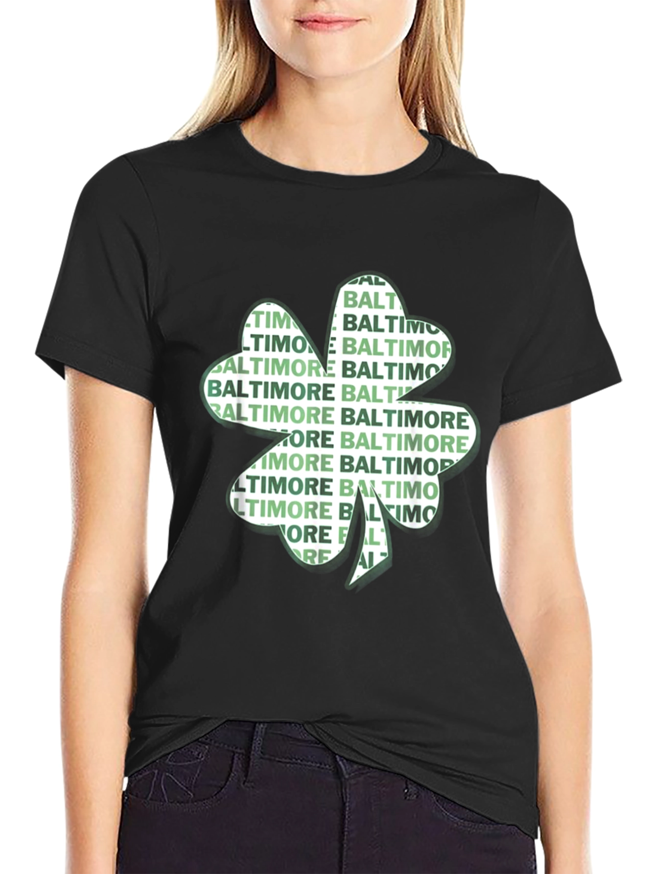 Baltimore Shamrock Graphic Tee