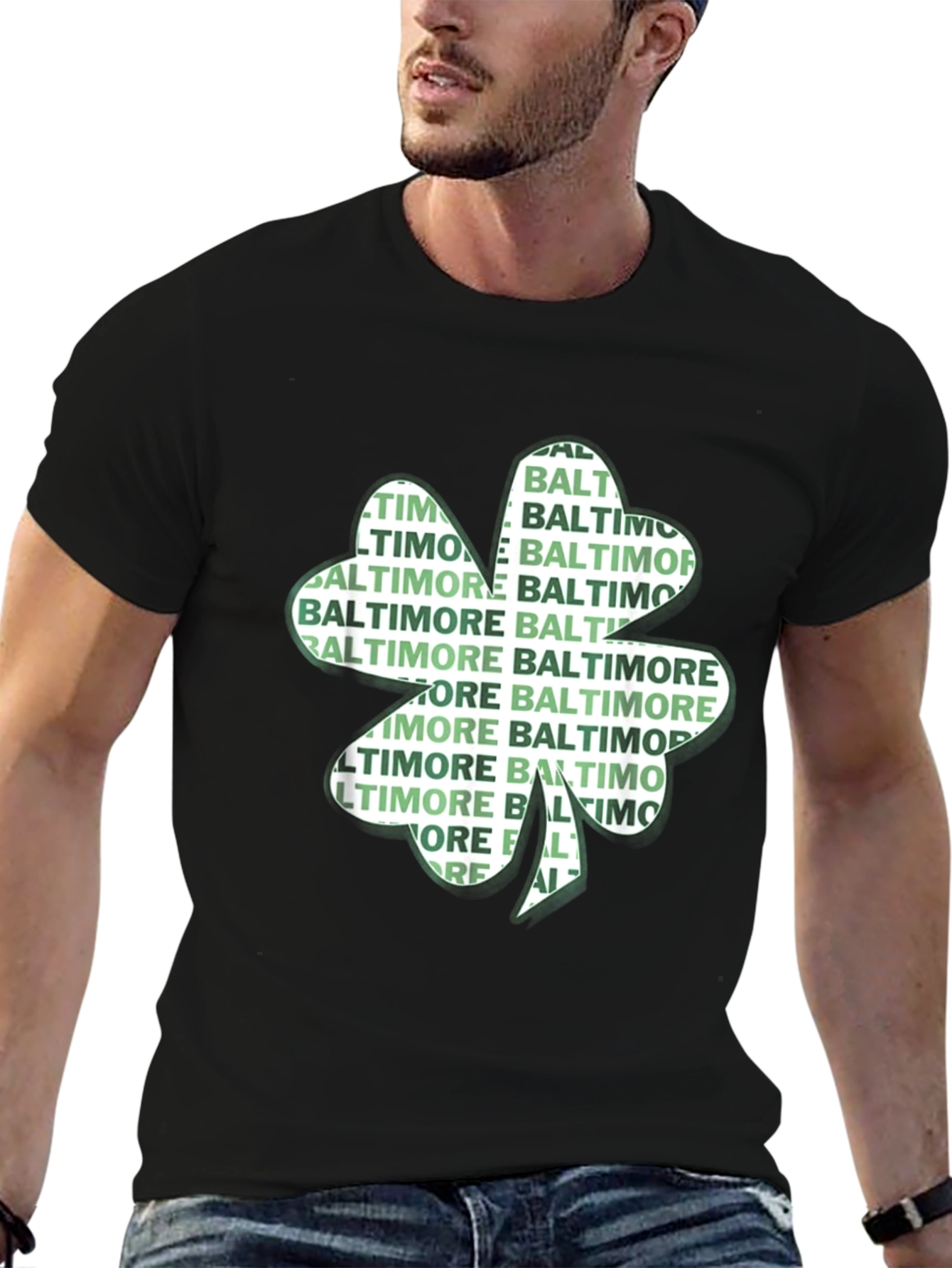 Baltimore Shamrock Graphic Tee
