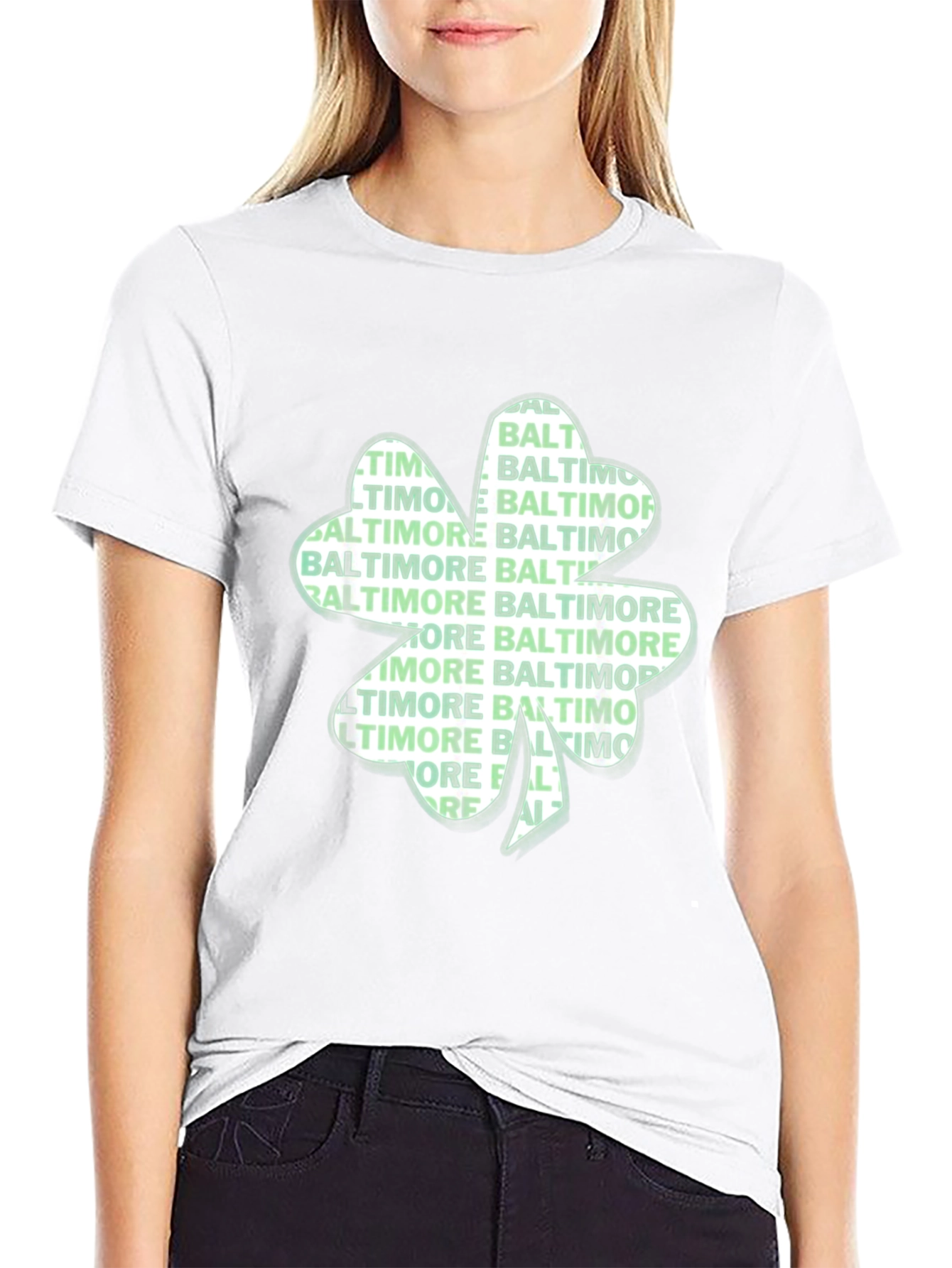 Baltimore Shamrock Graphic Tee