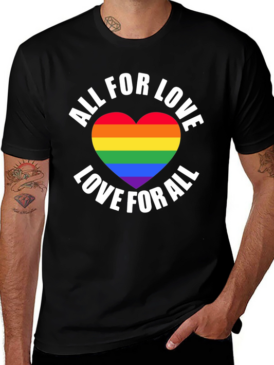 All For Love LGBT Pride T-Shirt