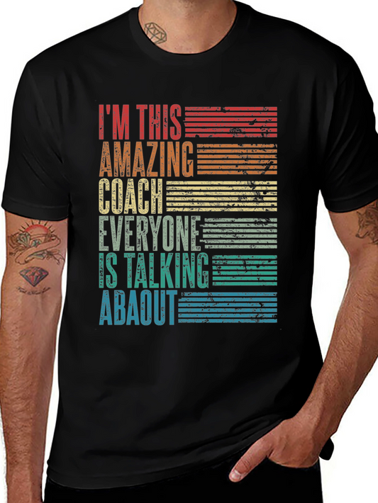 Amazing Coach T-Shirt - Retro Style!