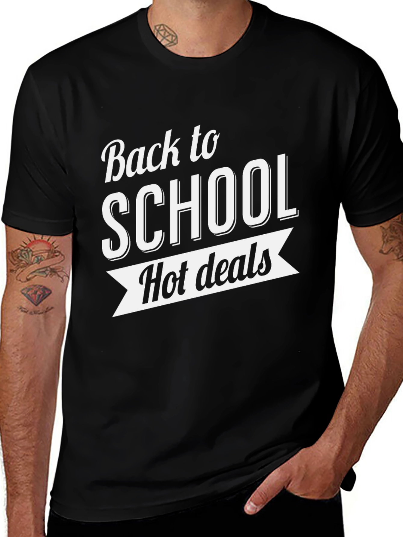 Back To School Hot Deals Black T-Shirt