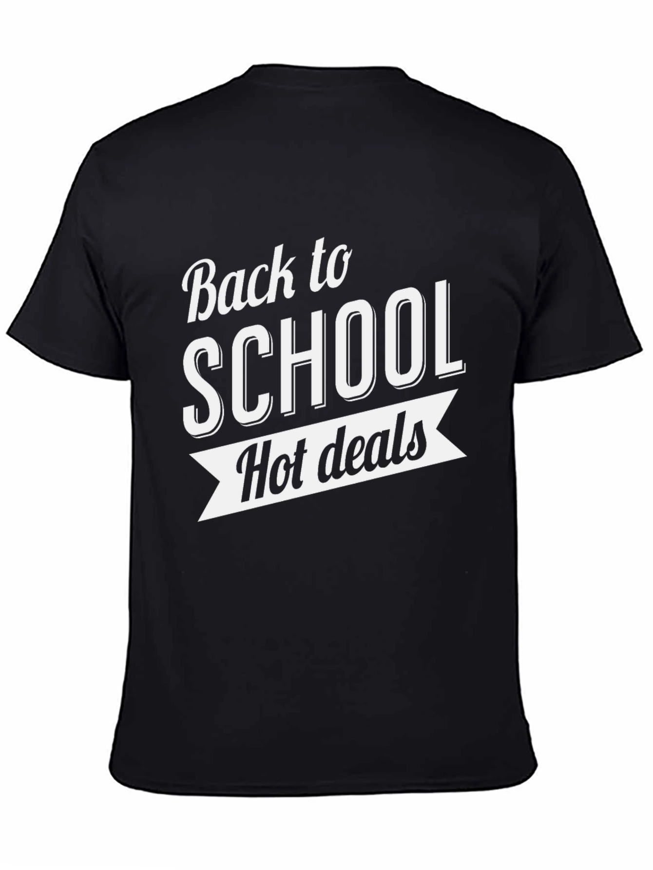 Back To School Hot Deals Black T-Shirt