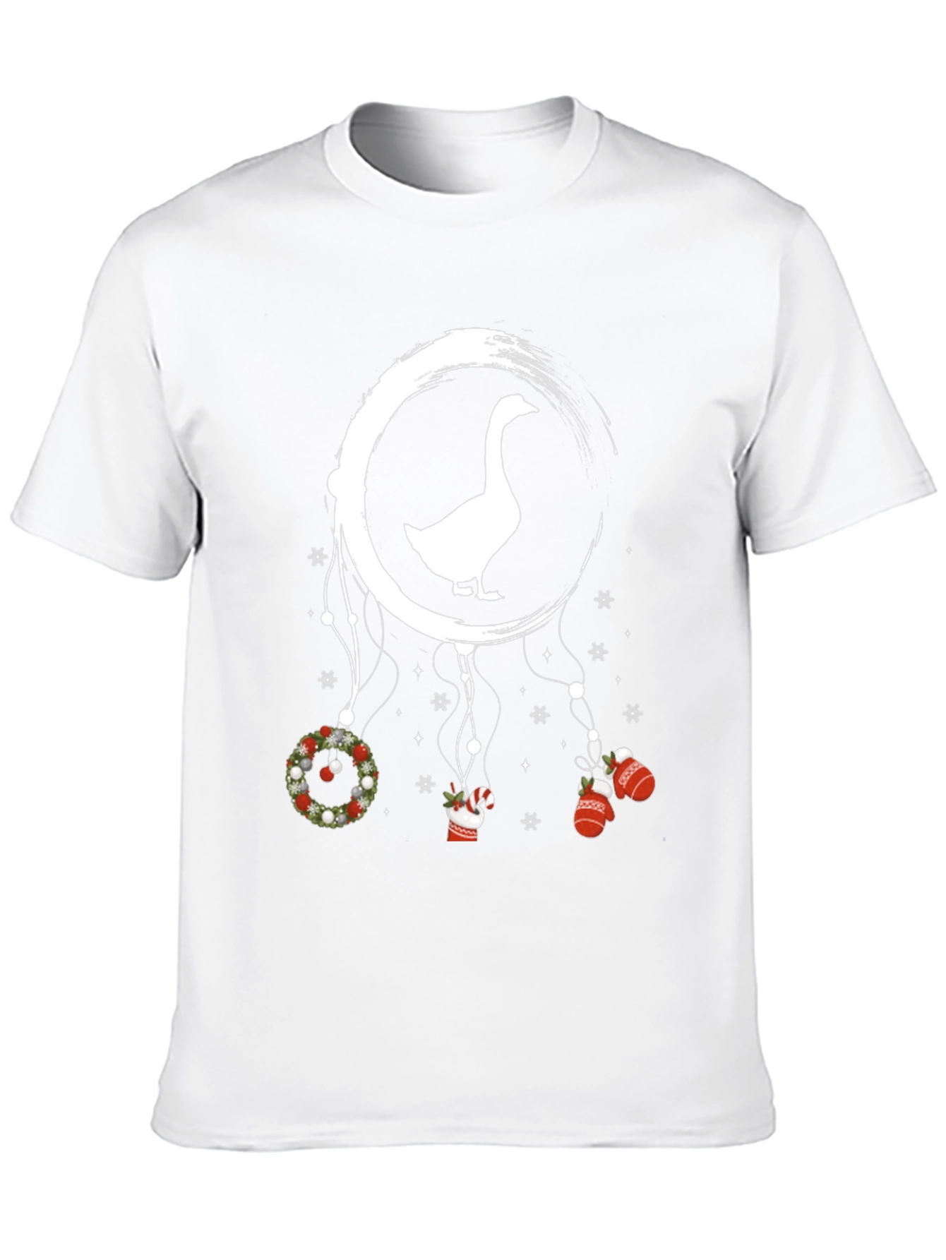 Goose Christmas Dreamcatcher Graphic Tee