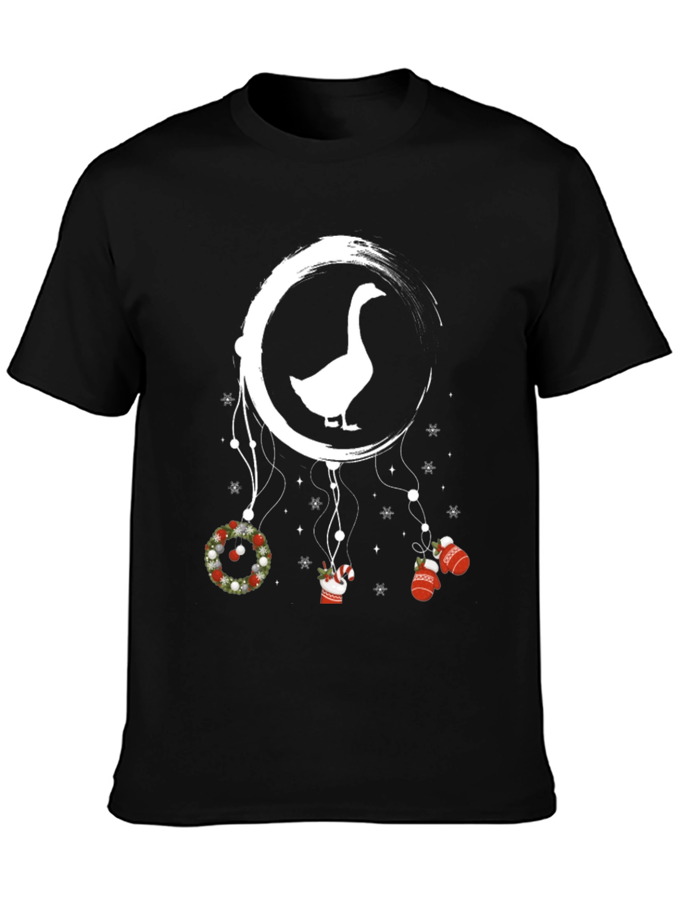 Goose Christmas Dreamcatcher Graphic Tee