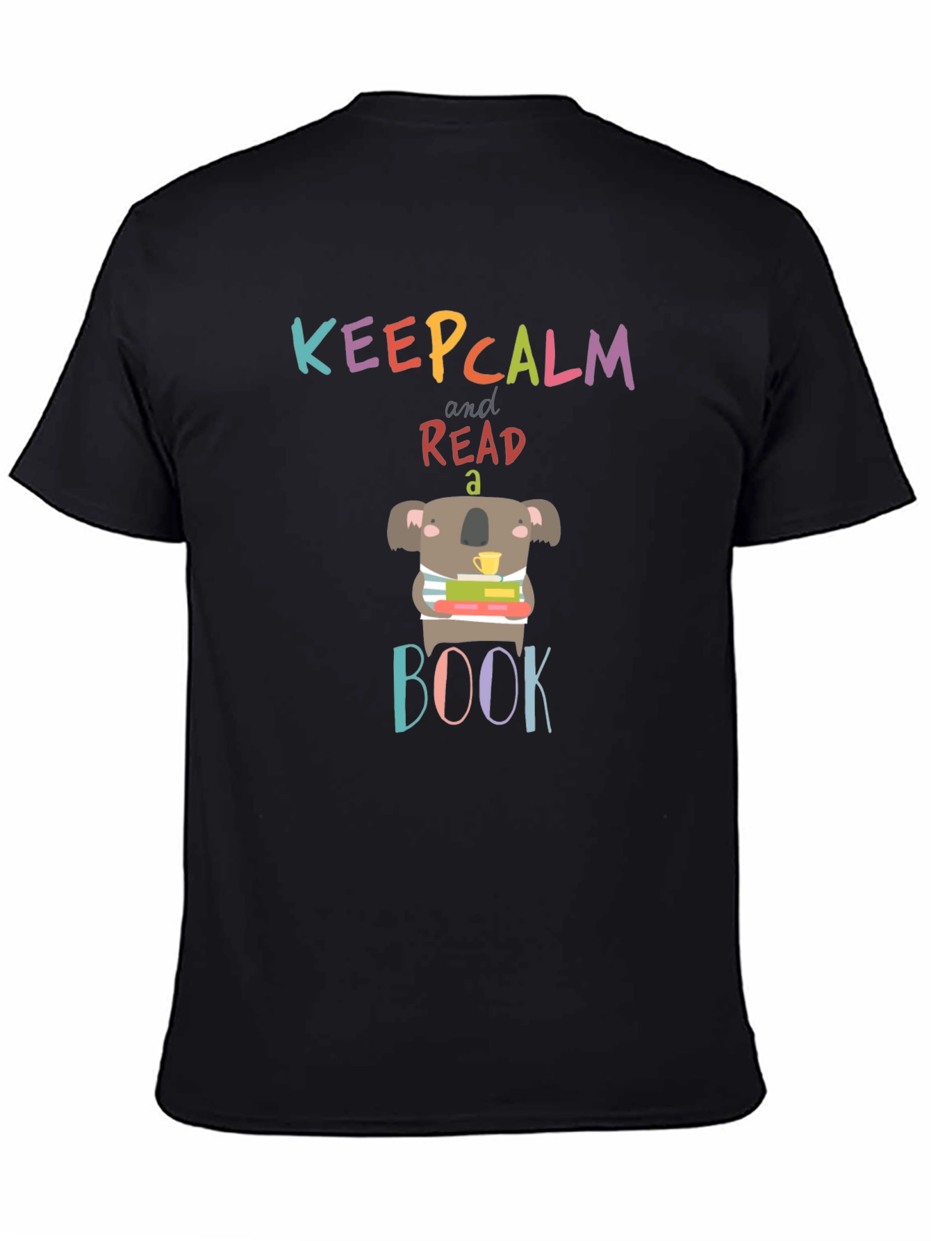 Keep Calm & Read a Book Koala T-Shirt