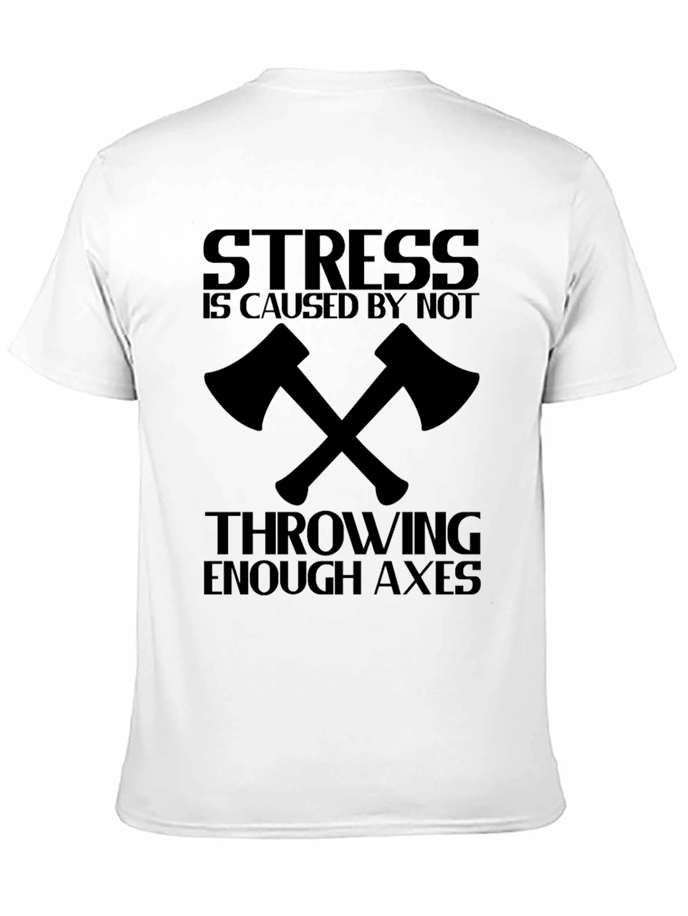 Axe Throwing Stress Relief T-Shirt