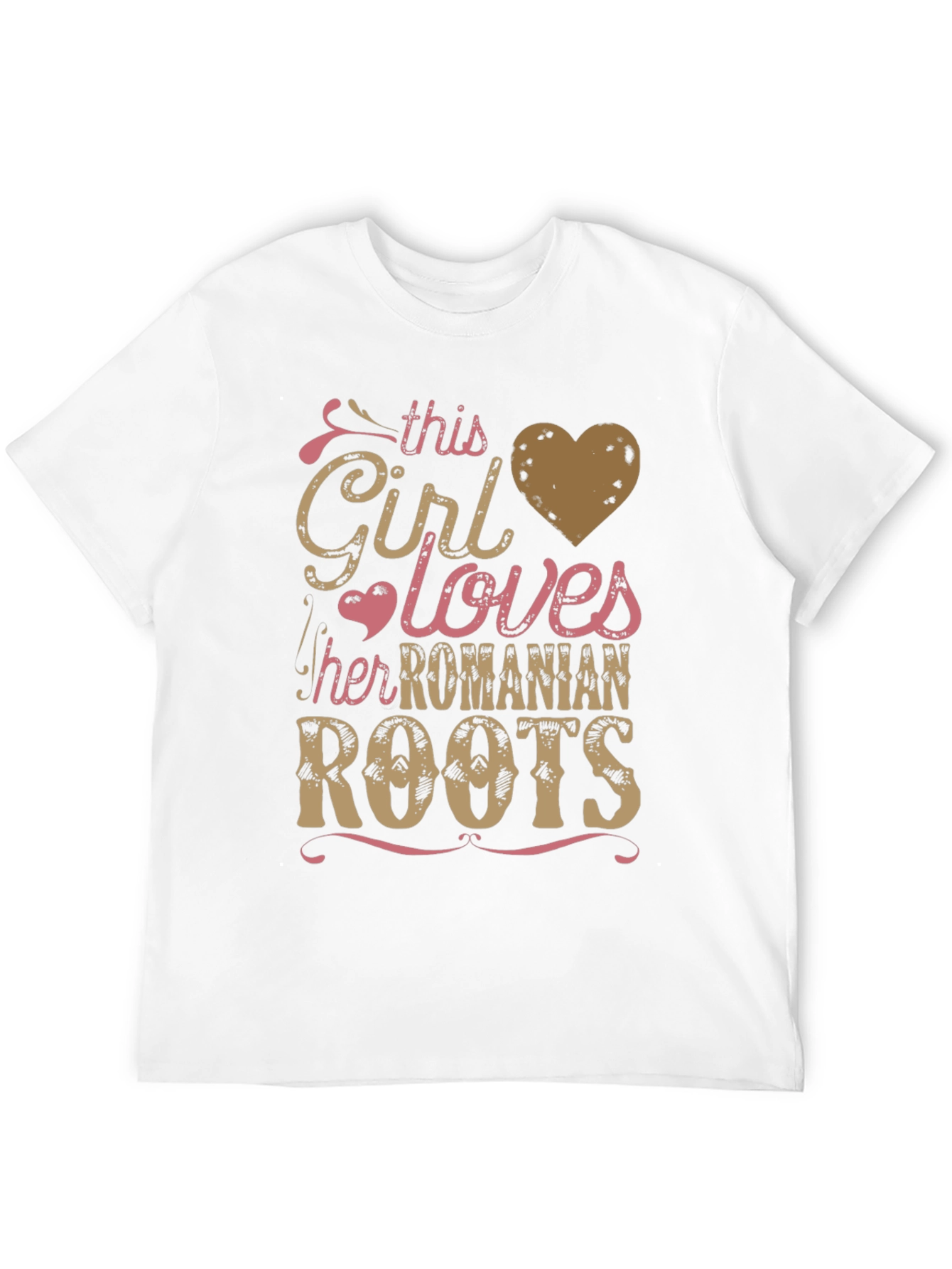 Girl Loves Romanian Roots T-Shirt