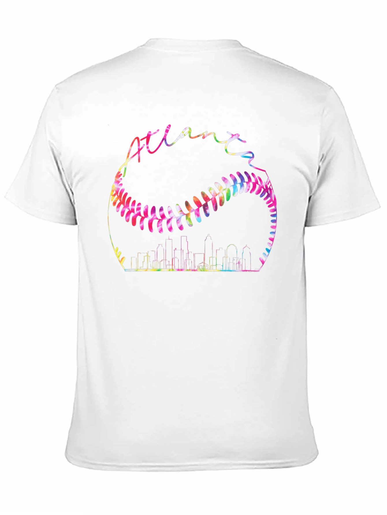 Atlanta Baseball Skyline Graphic Tee