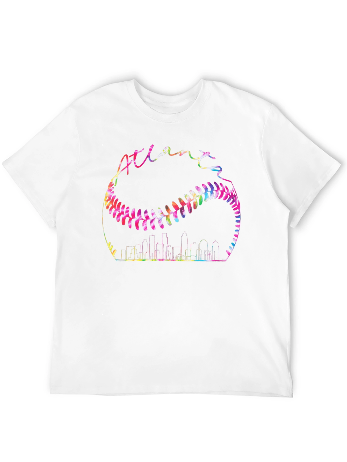 Atlanta Baseball Skyline Graphic Tee