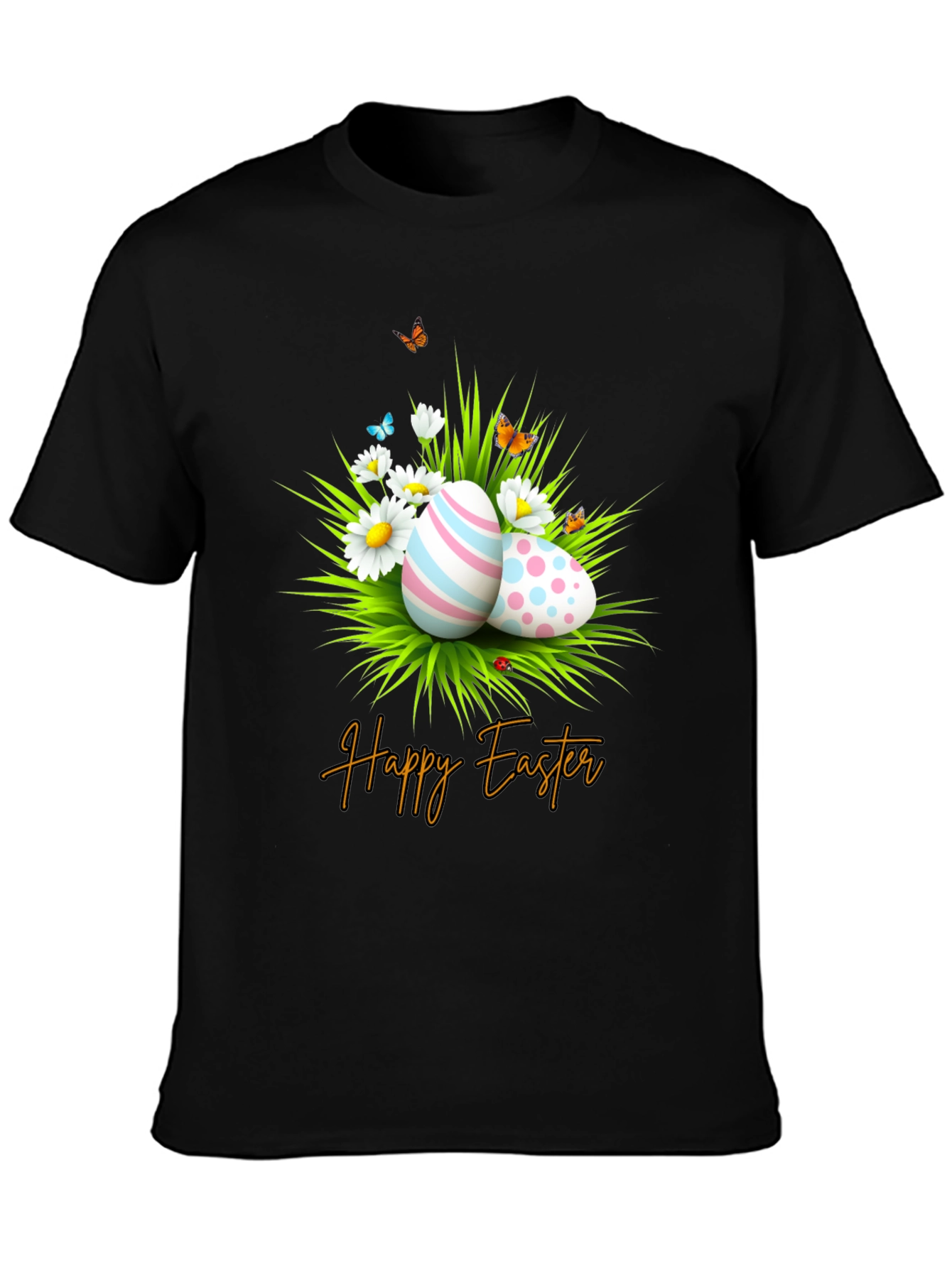 Happy Easter Graphic T-Shirt