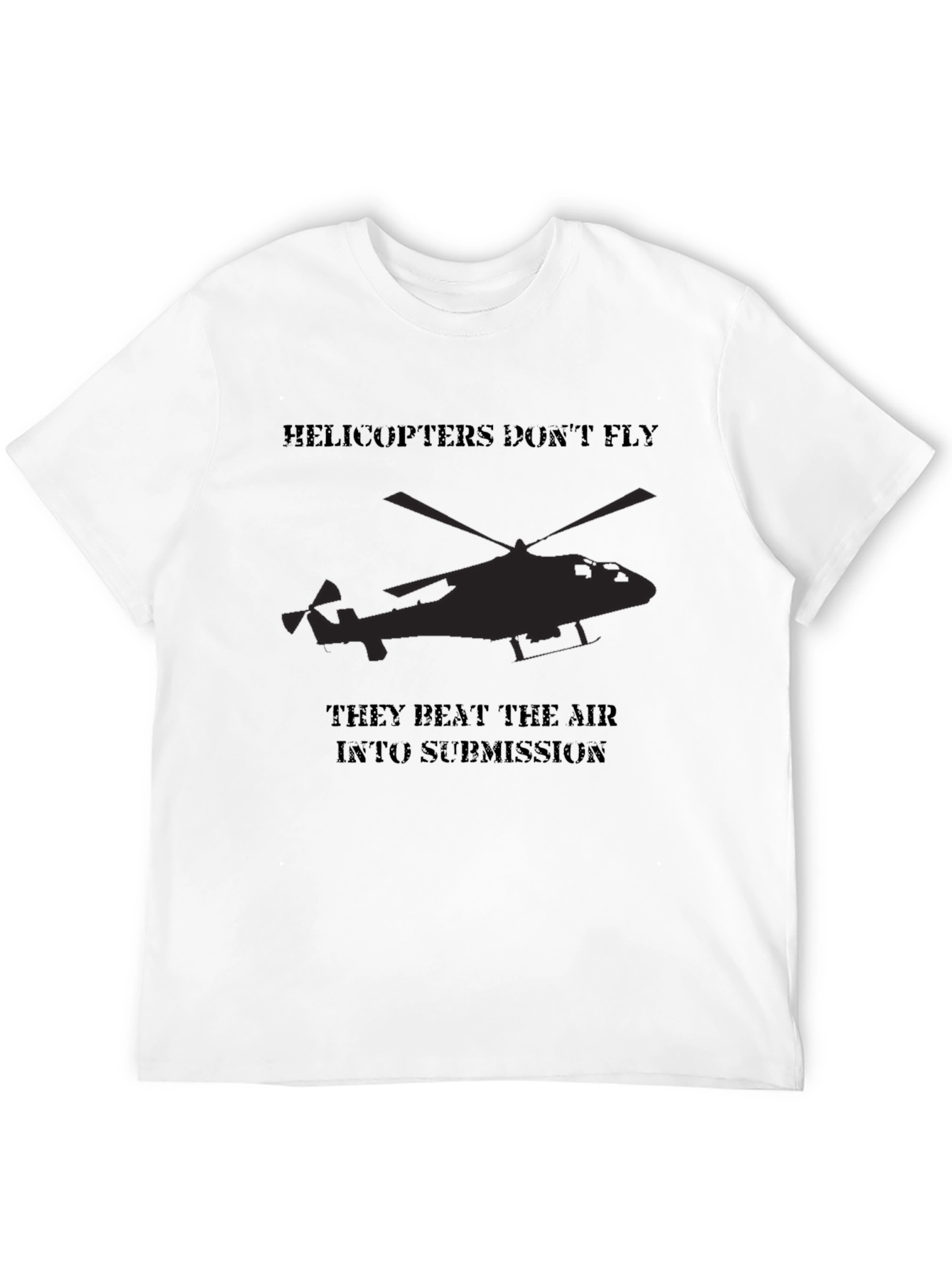 Helicopter Beat Air Submission Graphic Tee