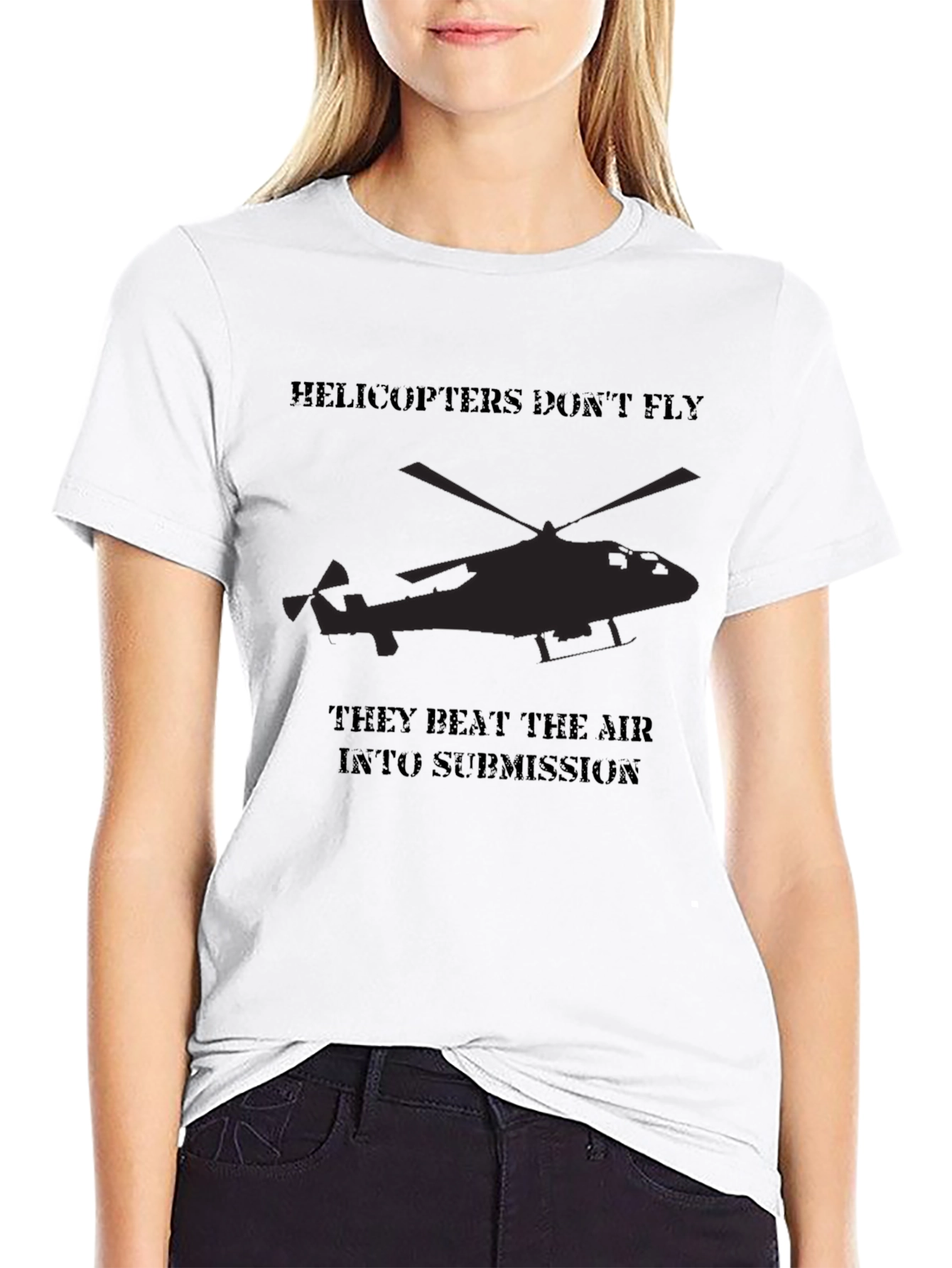 Helicopter Beat Air Submission Graphic Tee