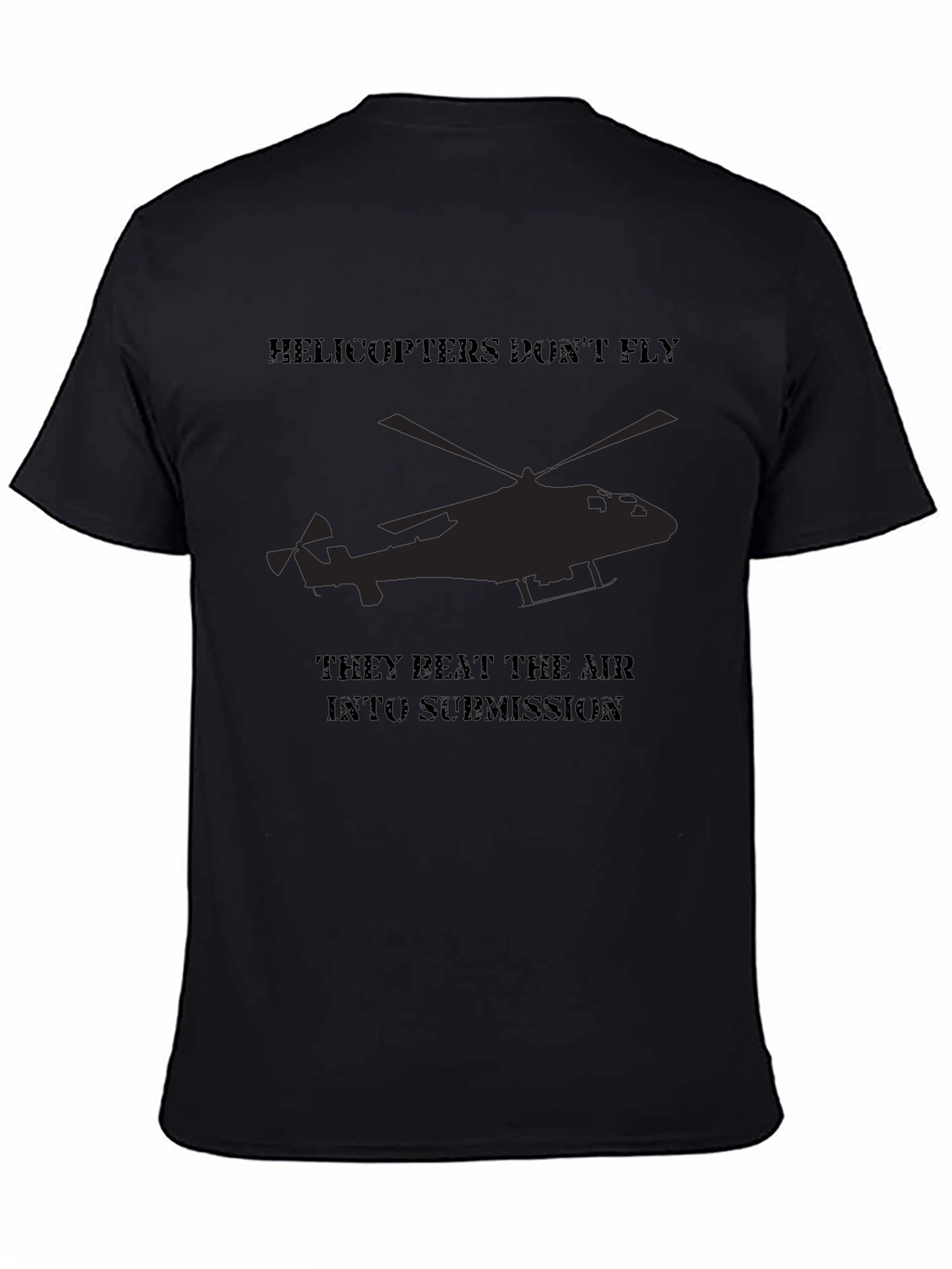 Helicopter Beat Air Submission Graphic Tee