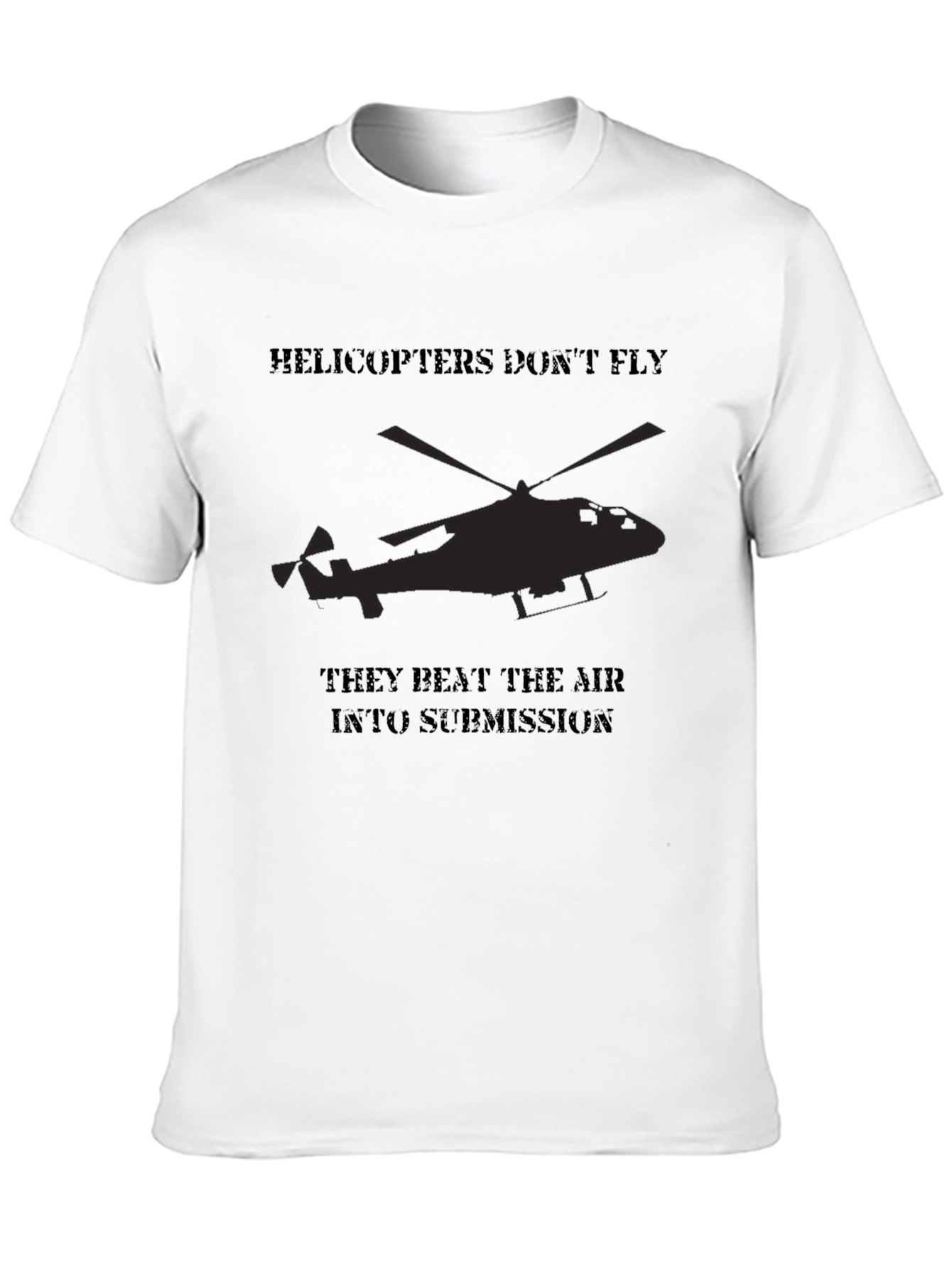 Helicopter Beat Air Submission Graphic Tee