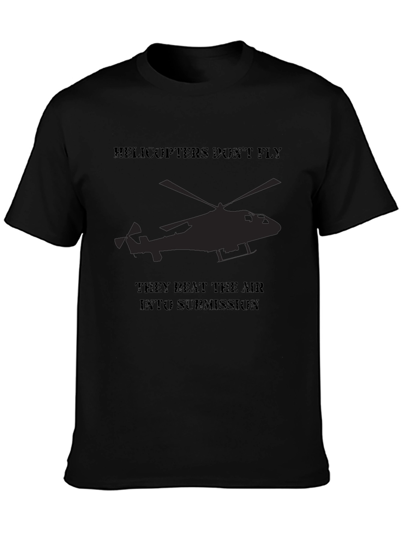 Helicopter Beat Air Submission Graphic Tee