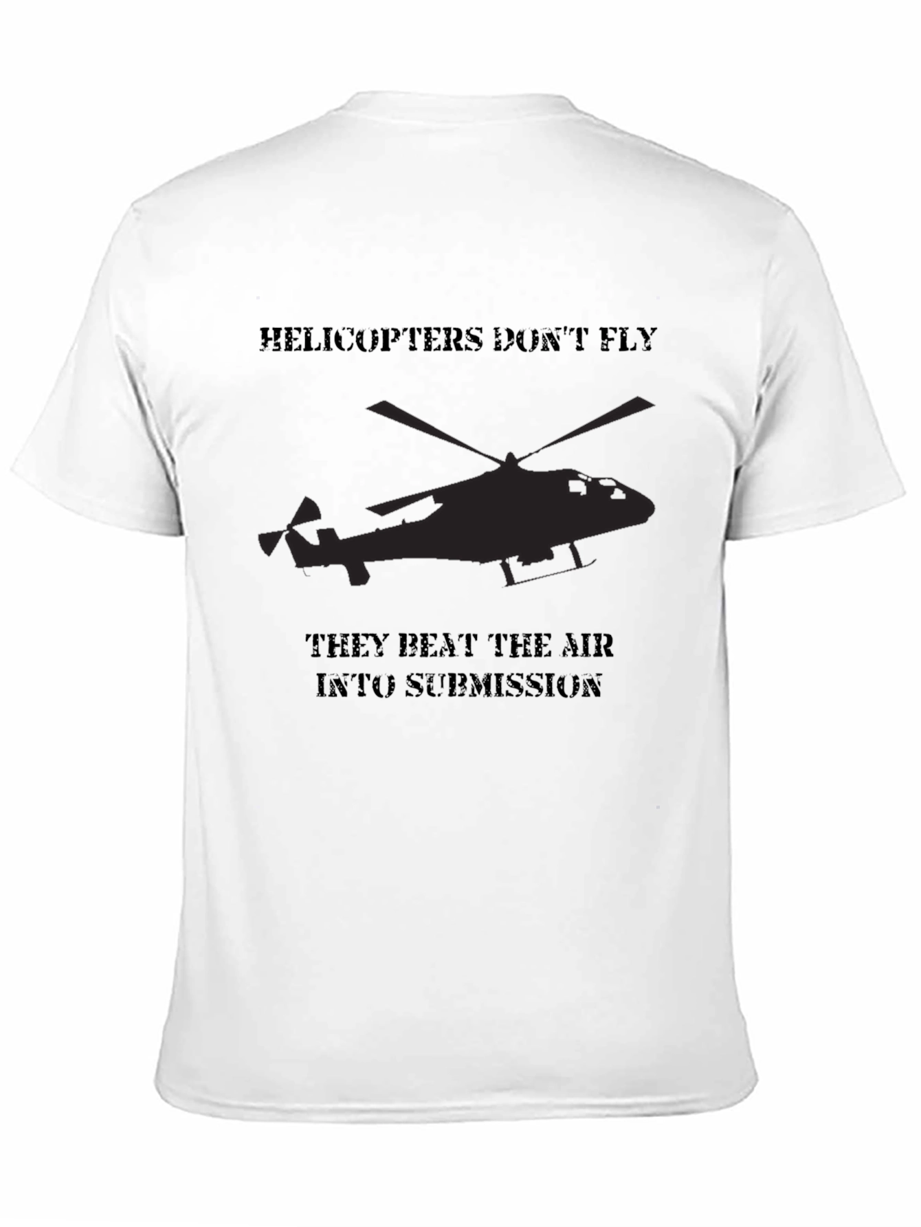 Helicopter Beat Air Submission Graphic Tee