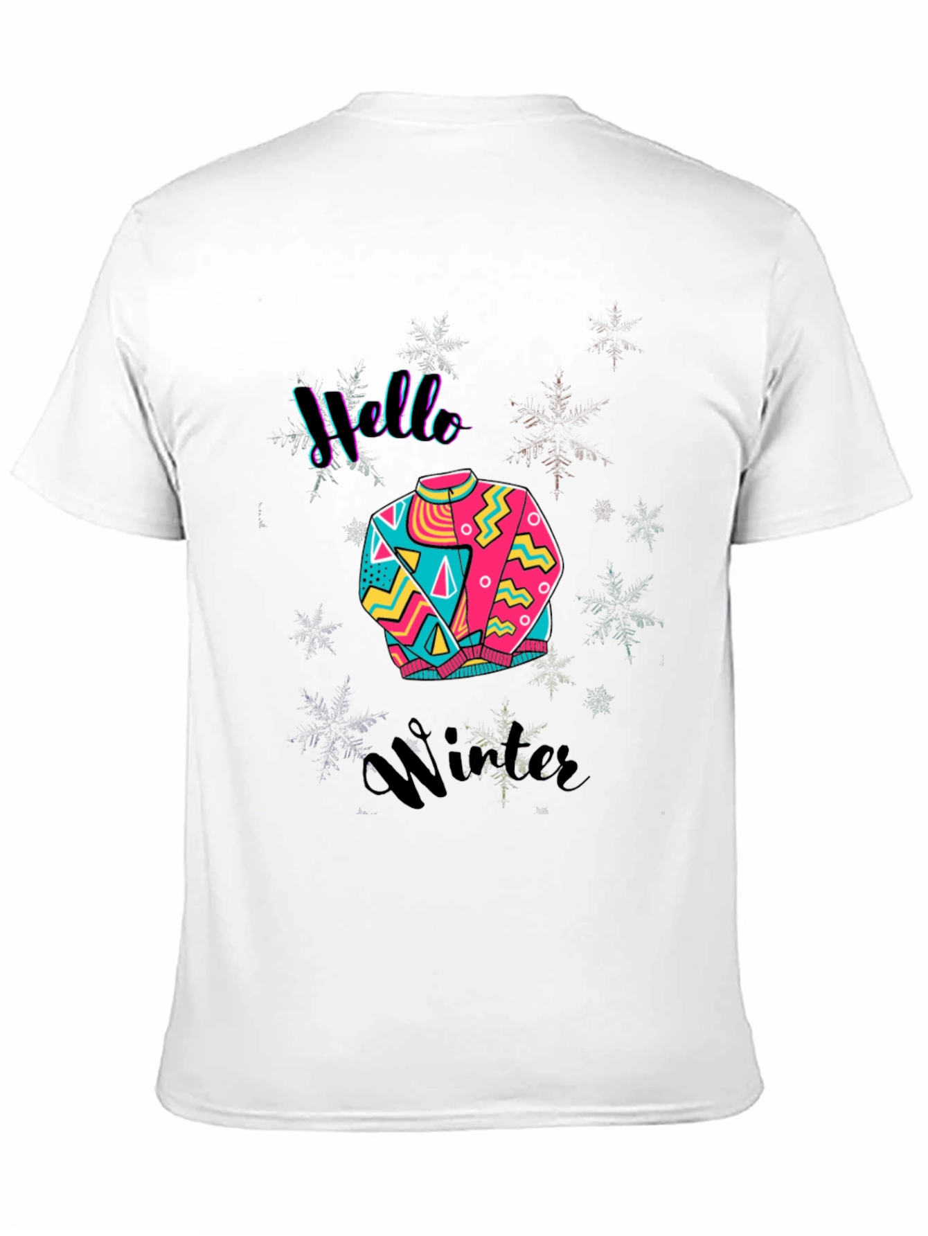 Hello Winter Graphic Tee - Stylish & Comfy