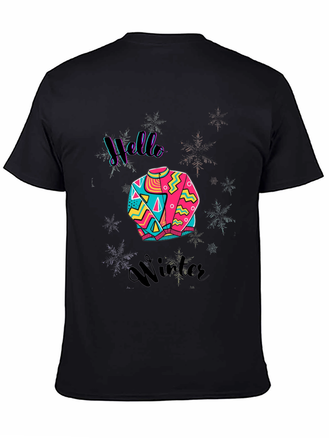 Hello Winter Graphic Tee - Stylish & Comfy