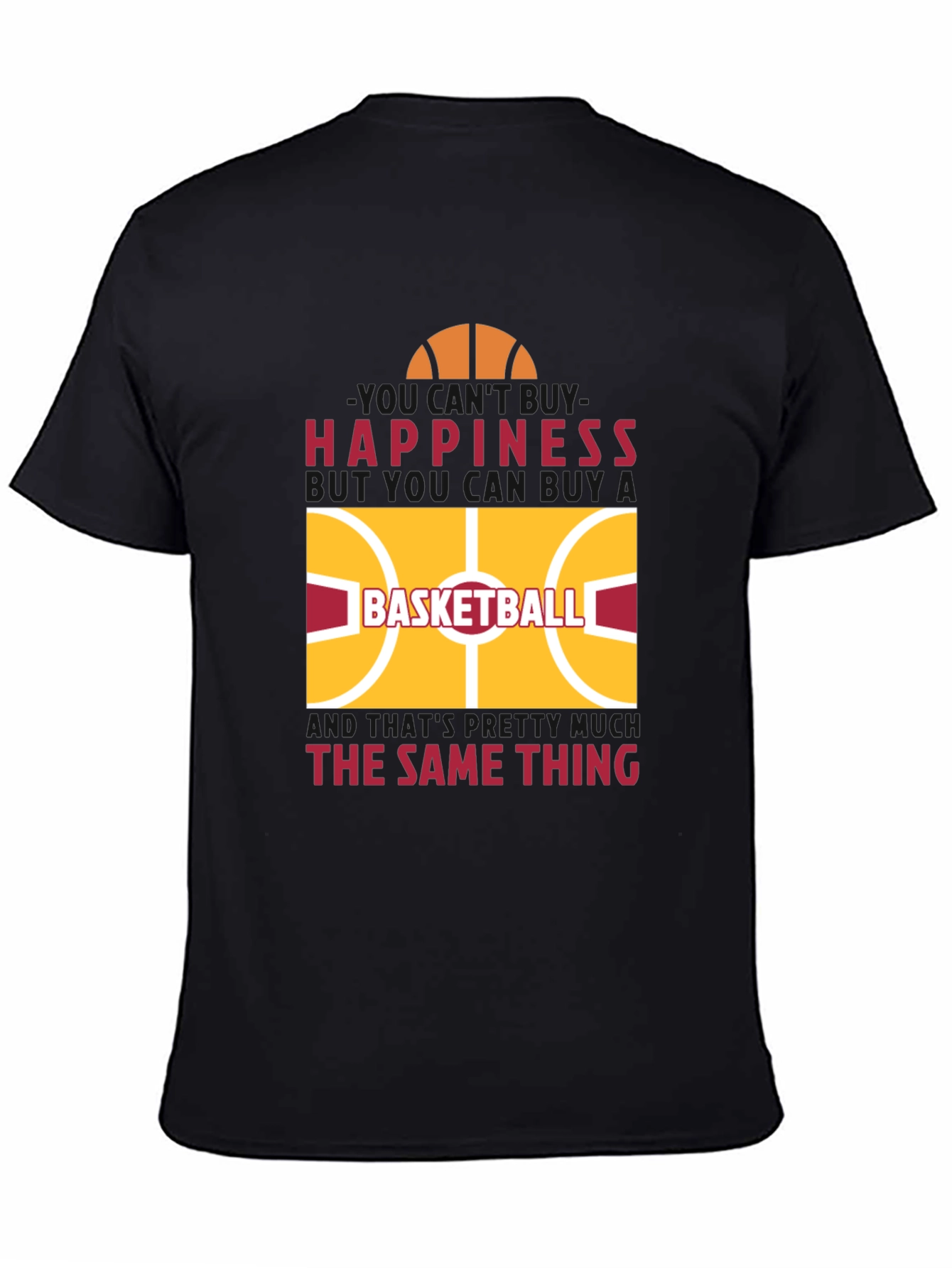 Happiness Basketball T-Shirt