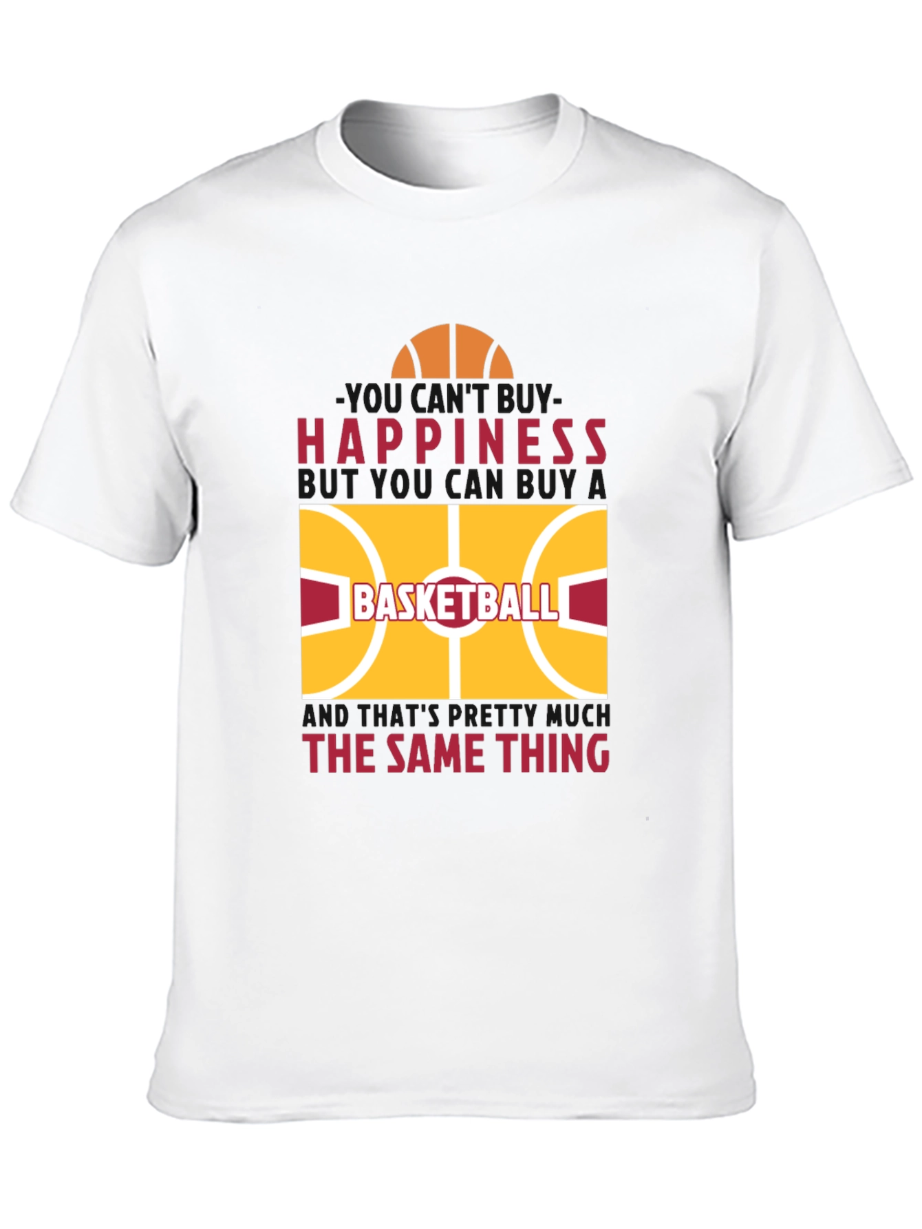 Happiness Basketball T-Shirt