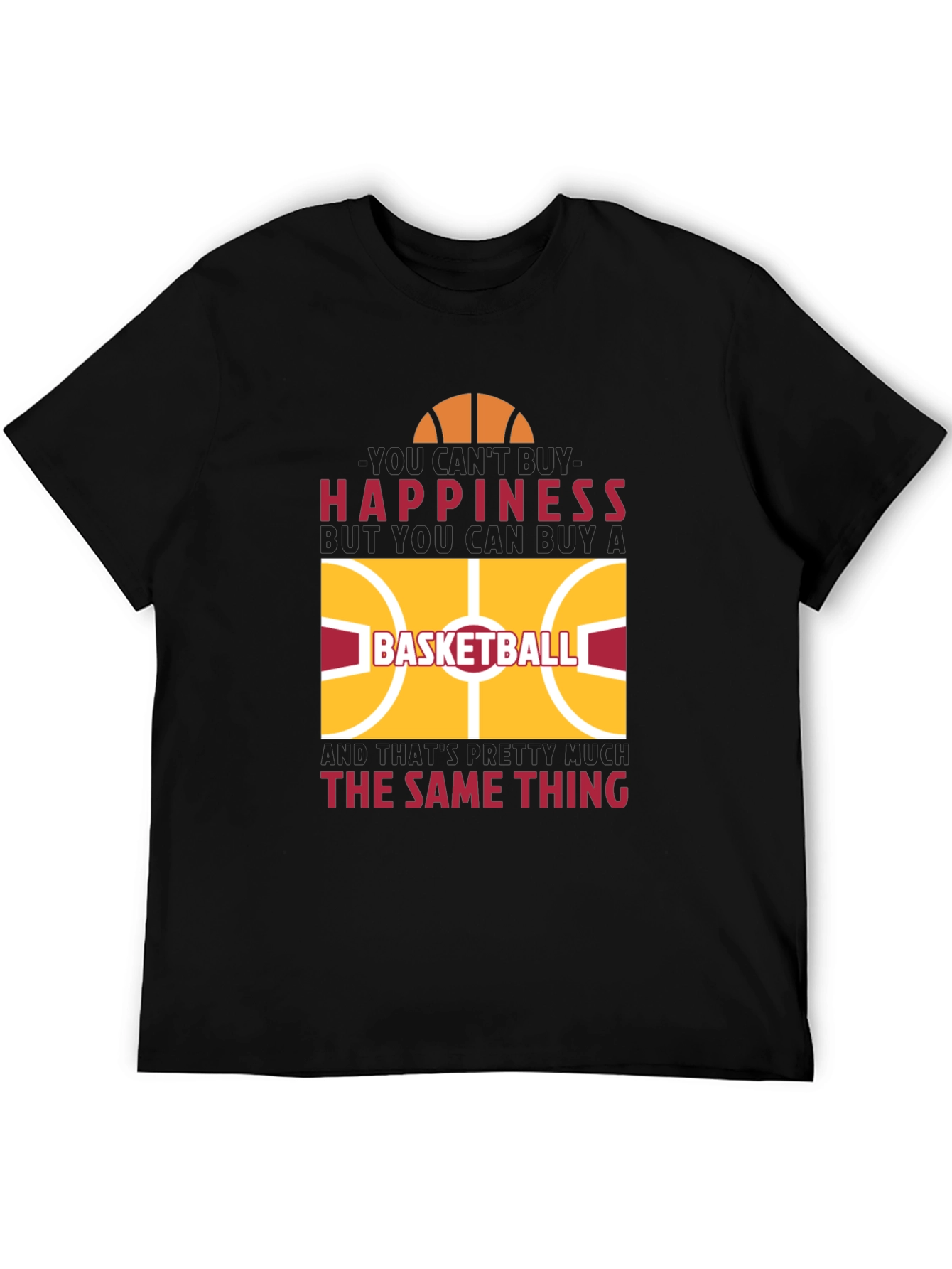 Happiness Basketball T-Shirt
