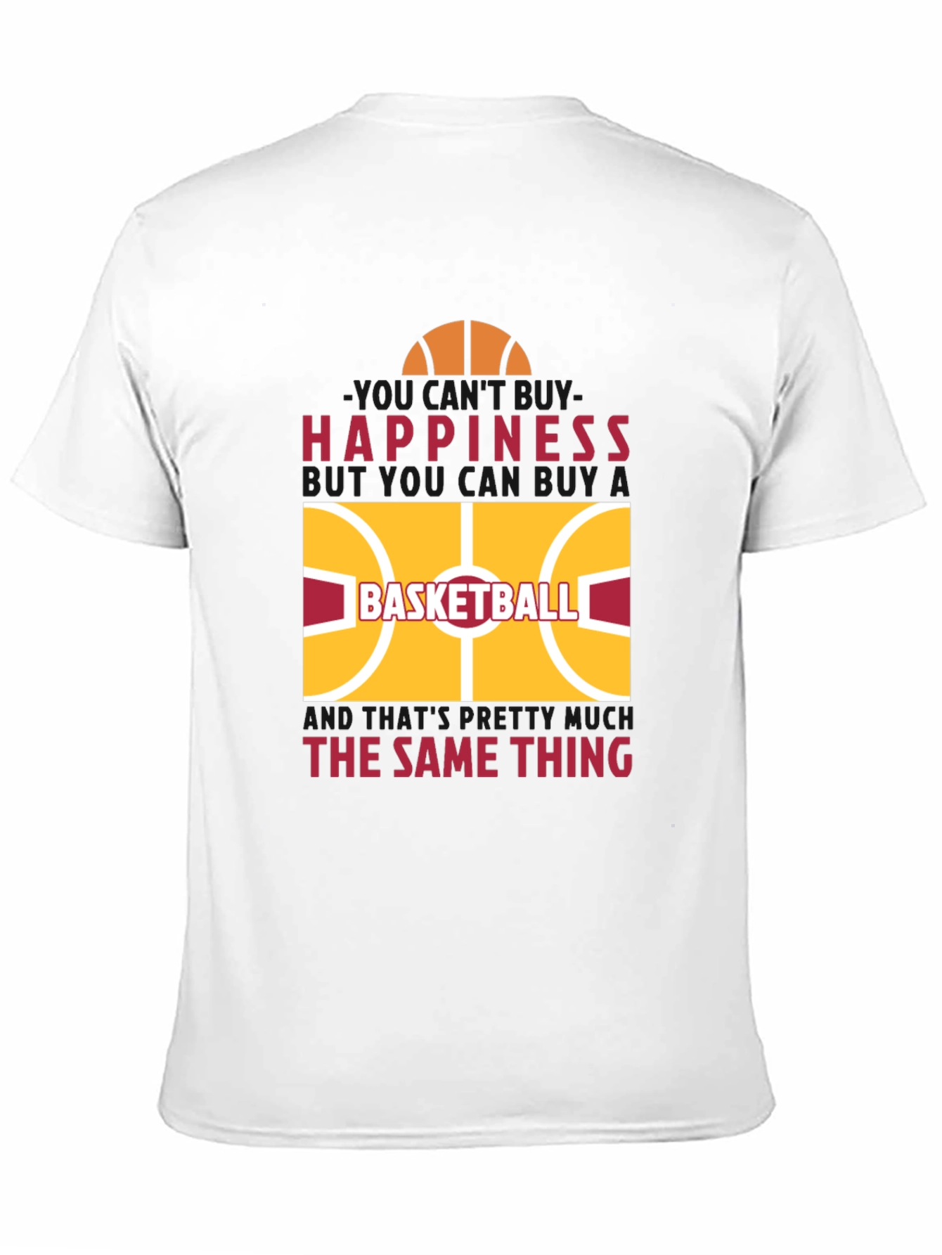 Happiness Basketball T-Shirt